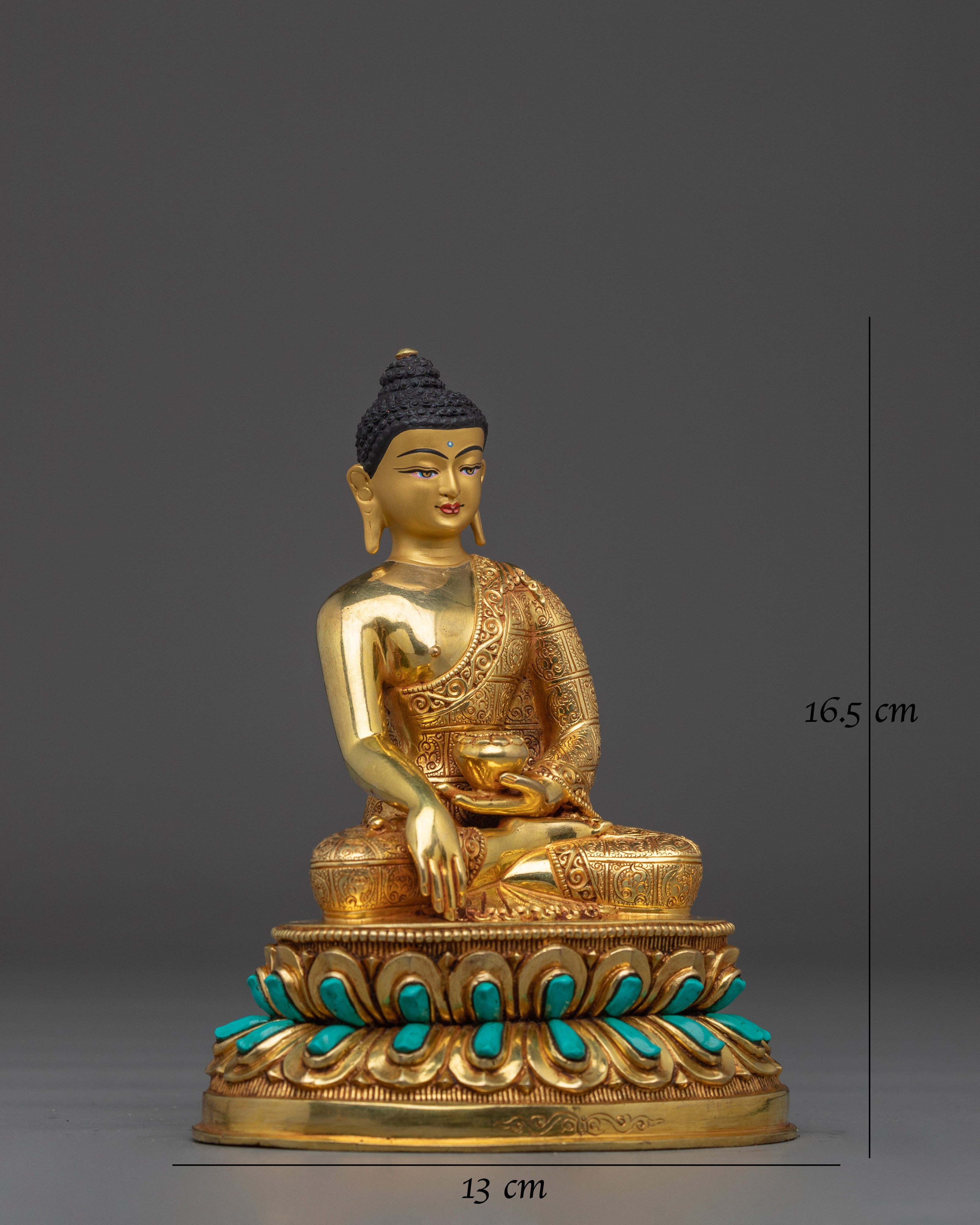 Five Dhyani Buddhas Statue Set |