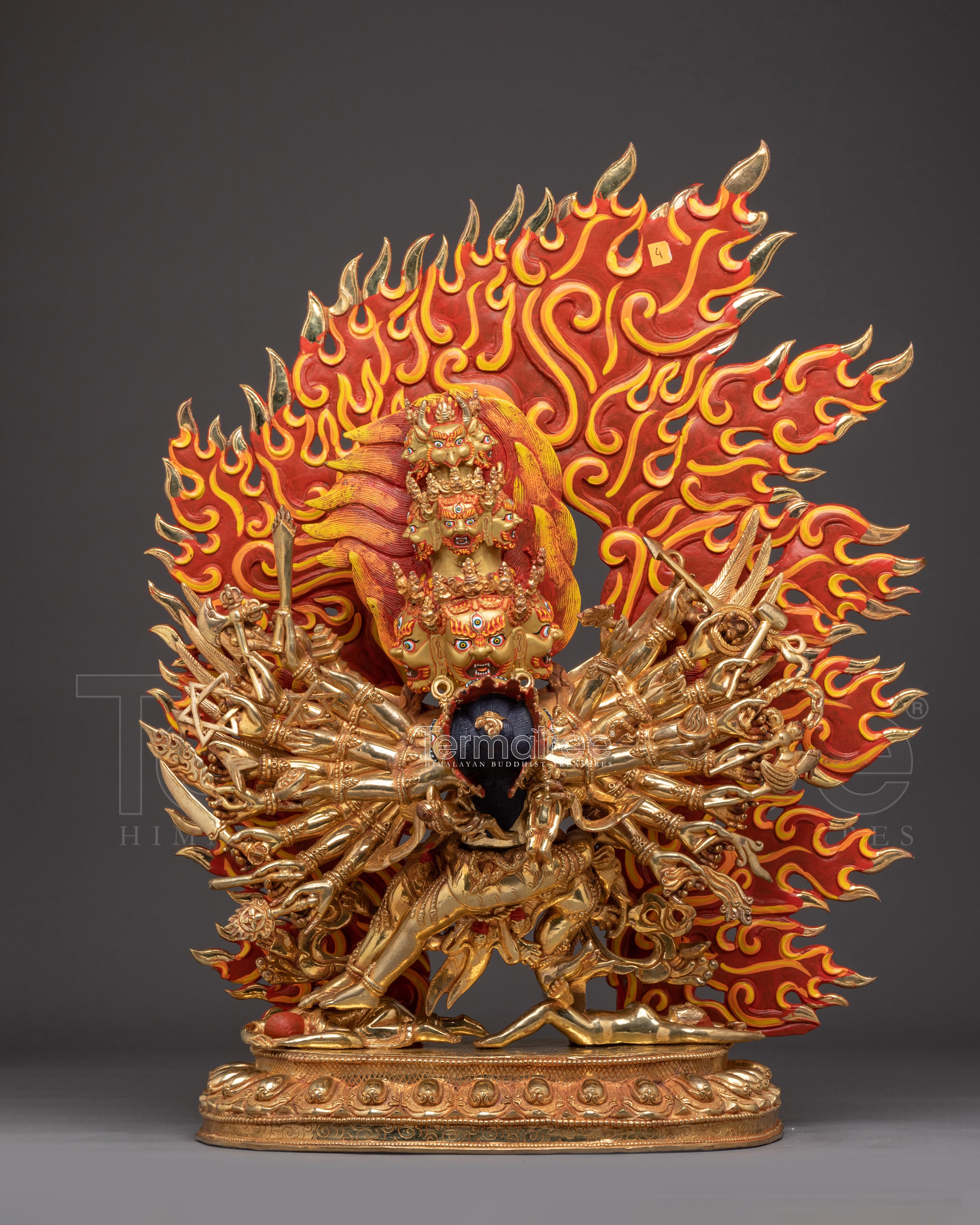 Walchen Gekho Statue | Wrathful Meditational Deity Artwork