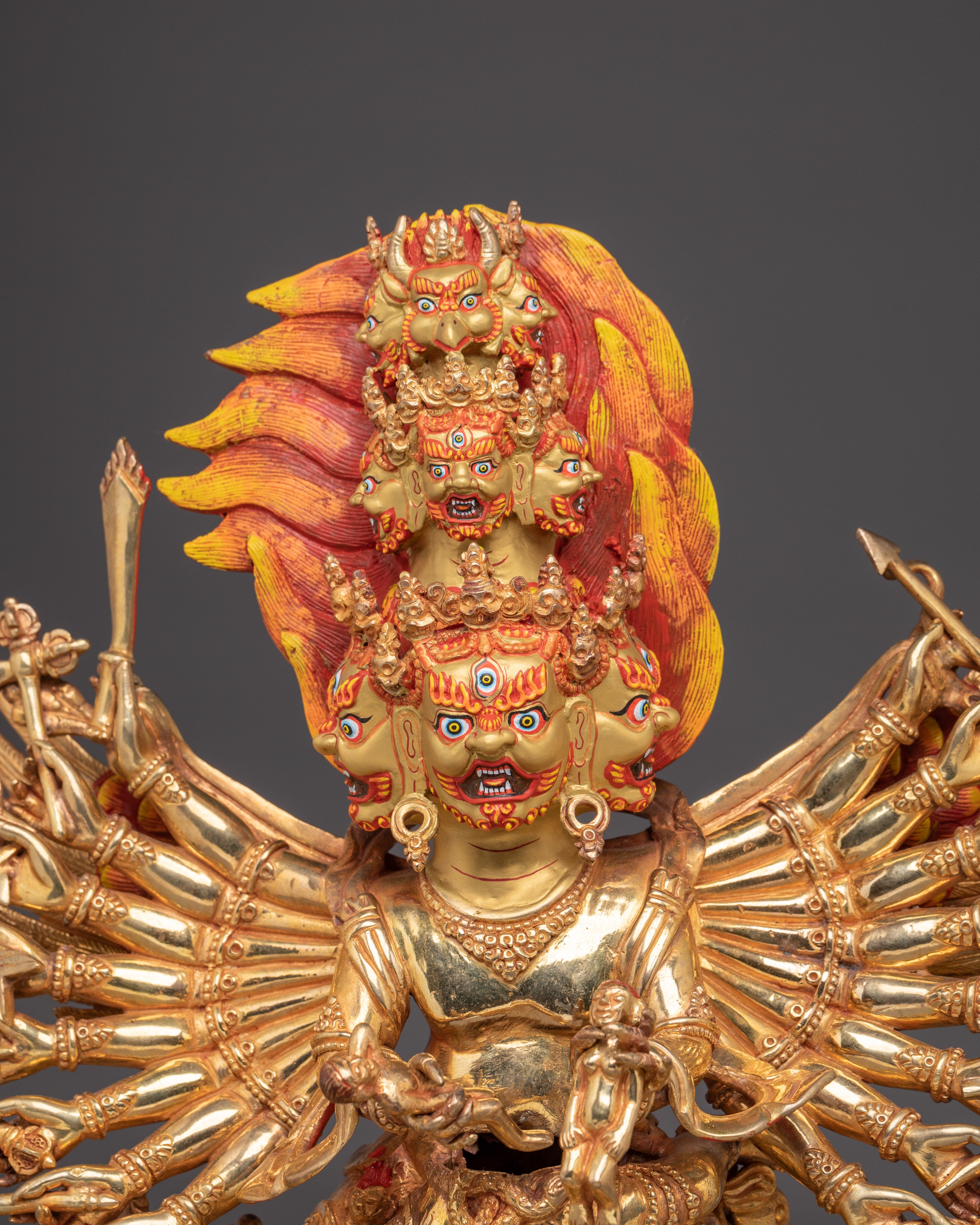 Walchen Gekho Statue | Wrathful Meditational Deity Artwork