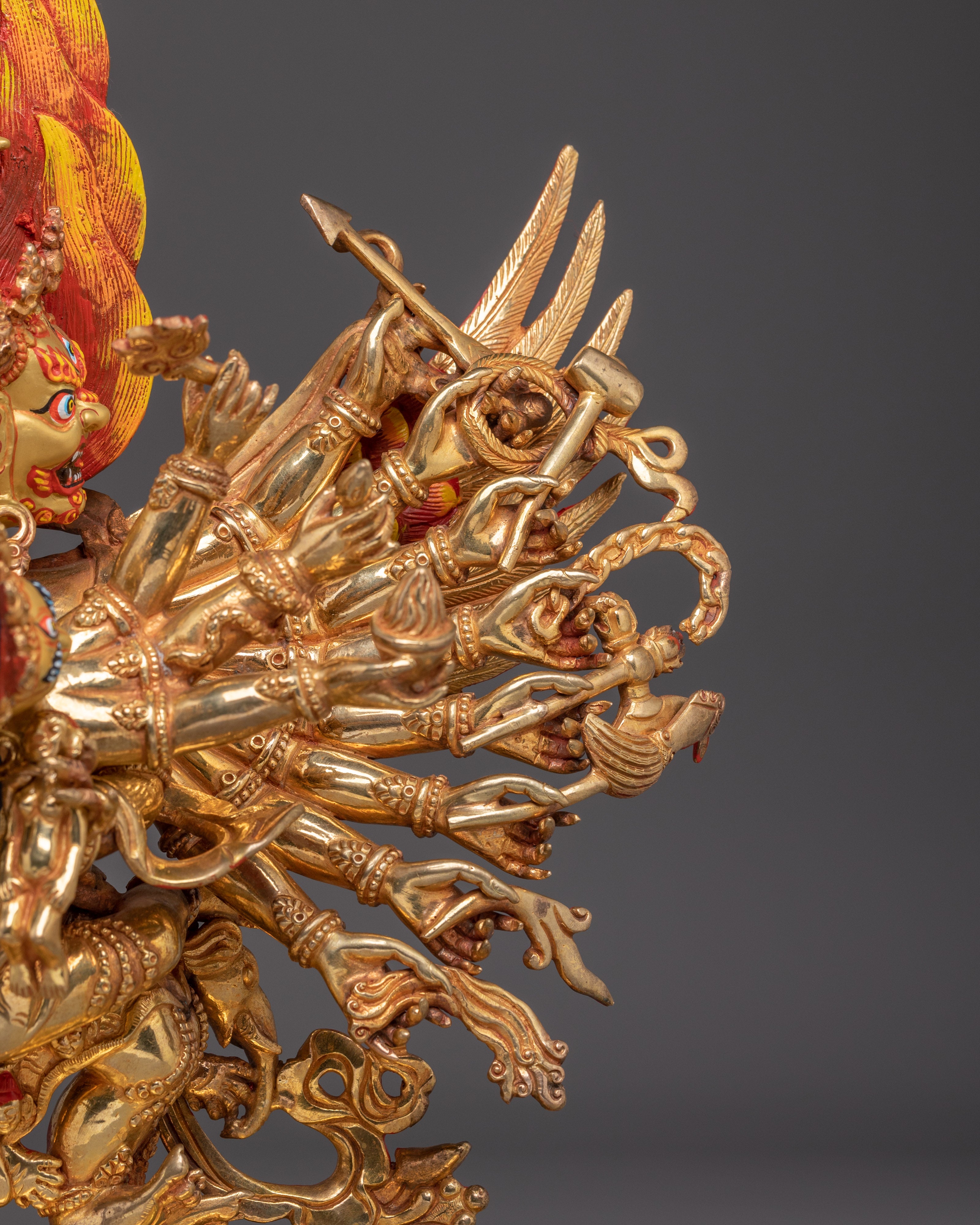 Walchen Gekho Statue | Wrathful Meditational Deity Artwork