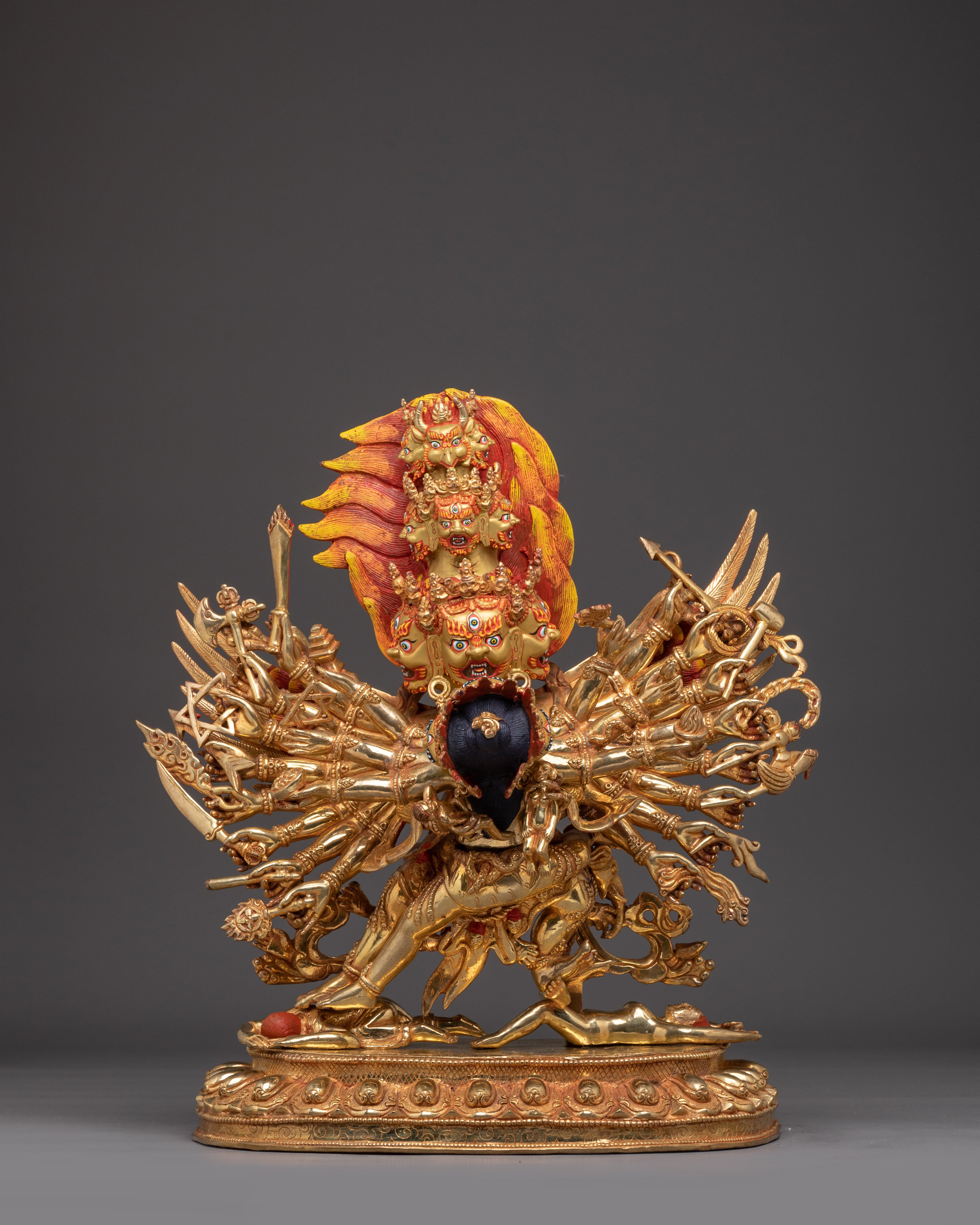 Walchen Gekho Statue | Wrathful Meditational Deity Artwork