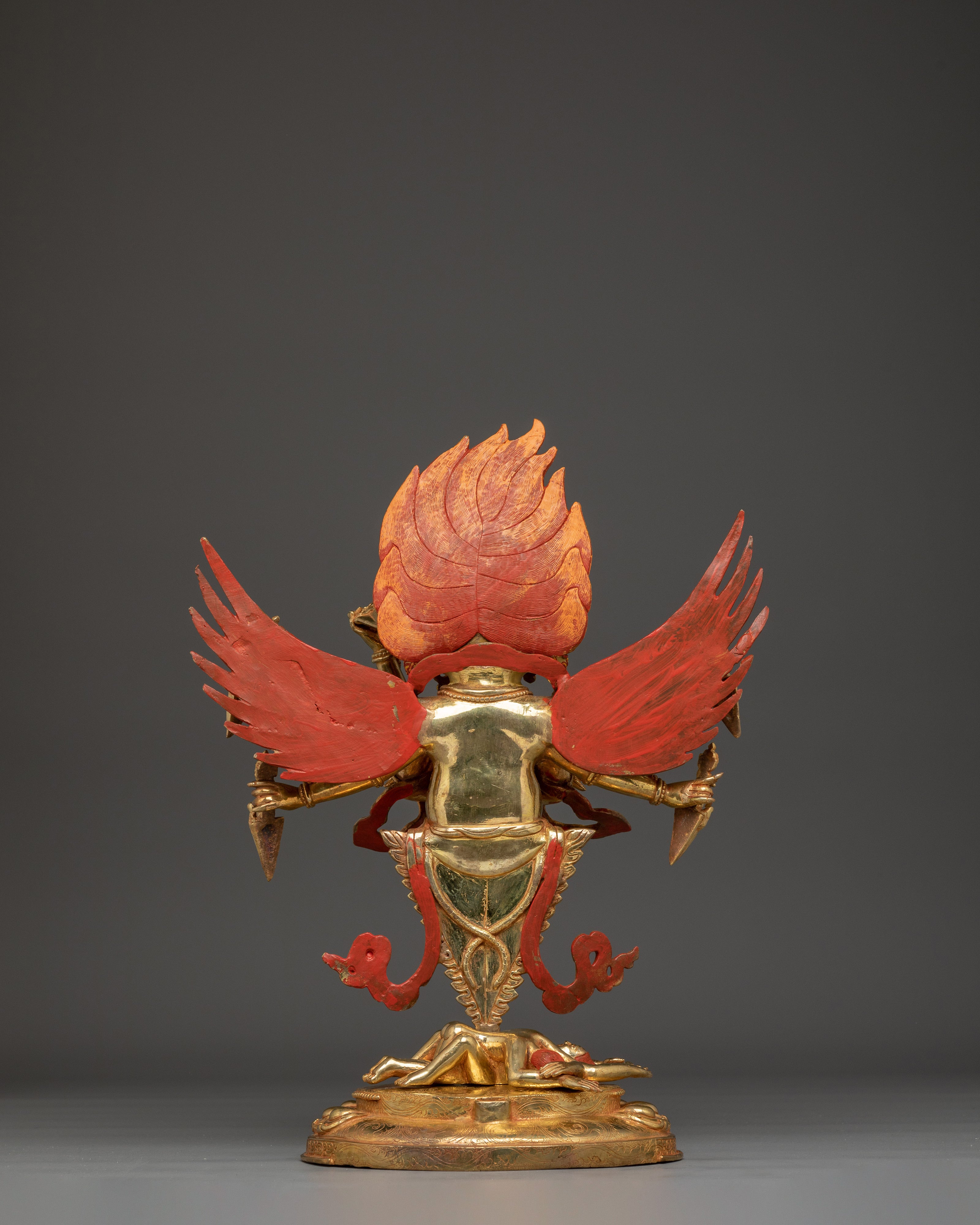 Drukse Chempa Statue | Traditional Wrathful deity