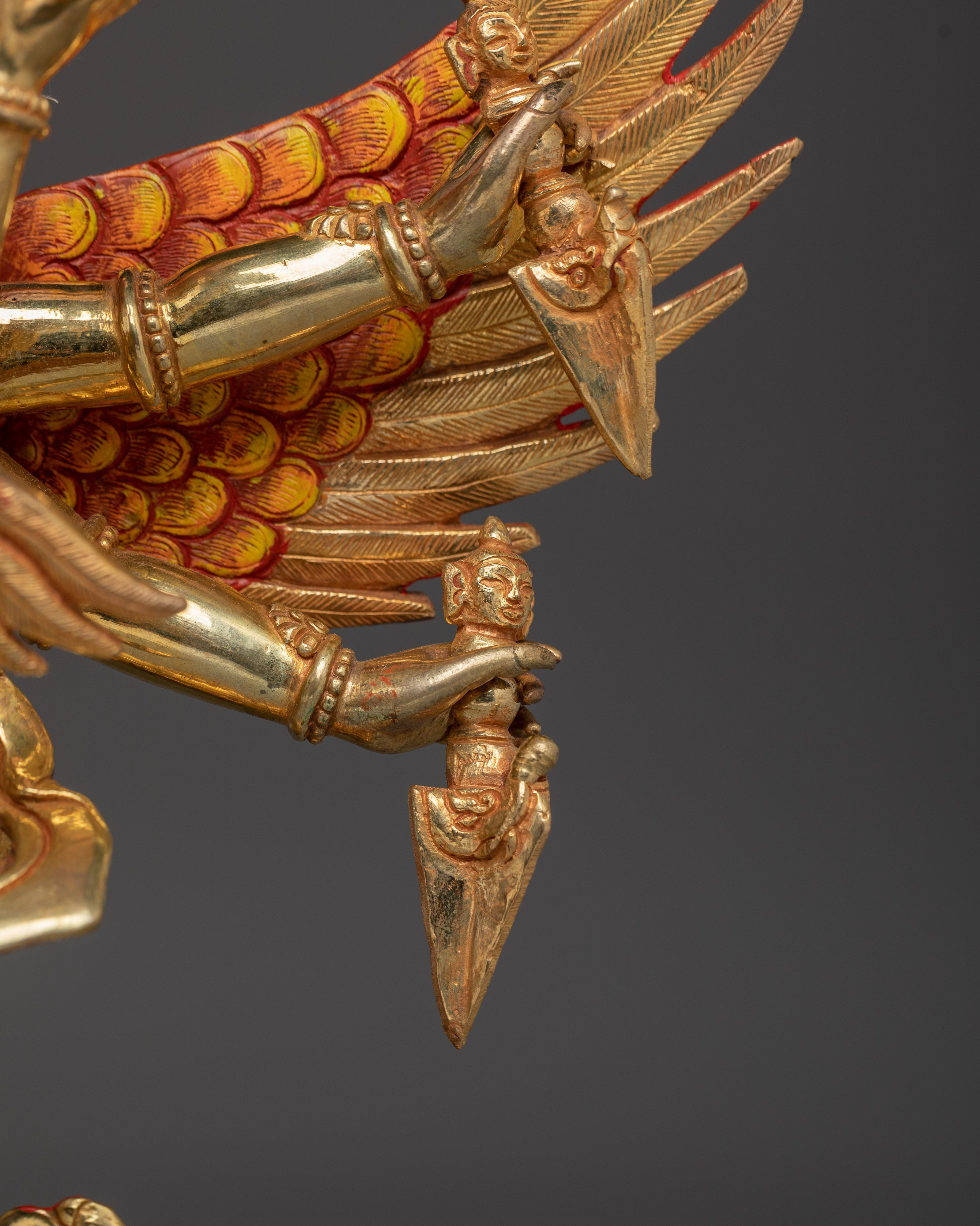 Drukse Chempa Statue | Traditional Wrathful deity