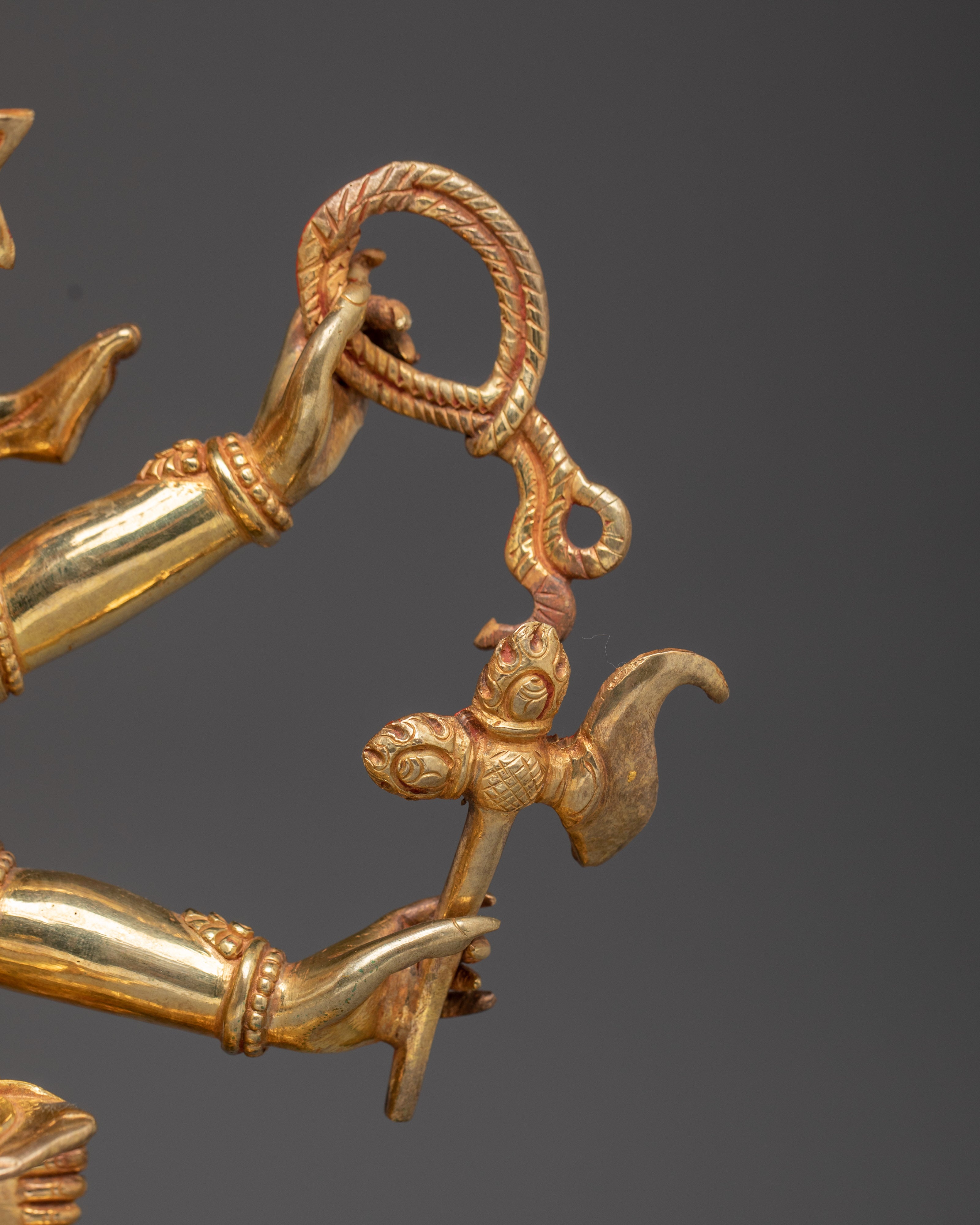 Wrathful Trowo Tschog Khagying Statue | Vajrayana Guardian