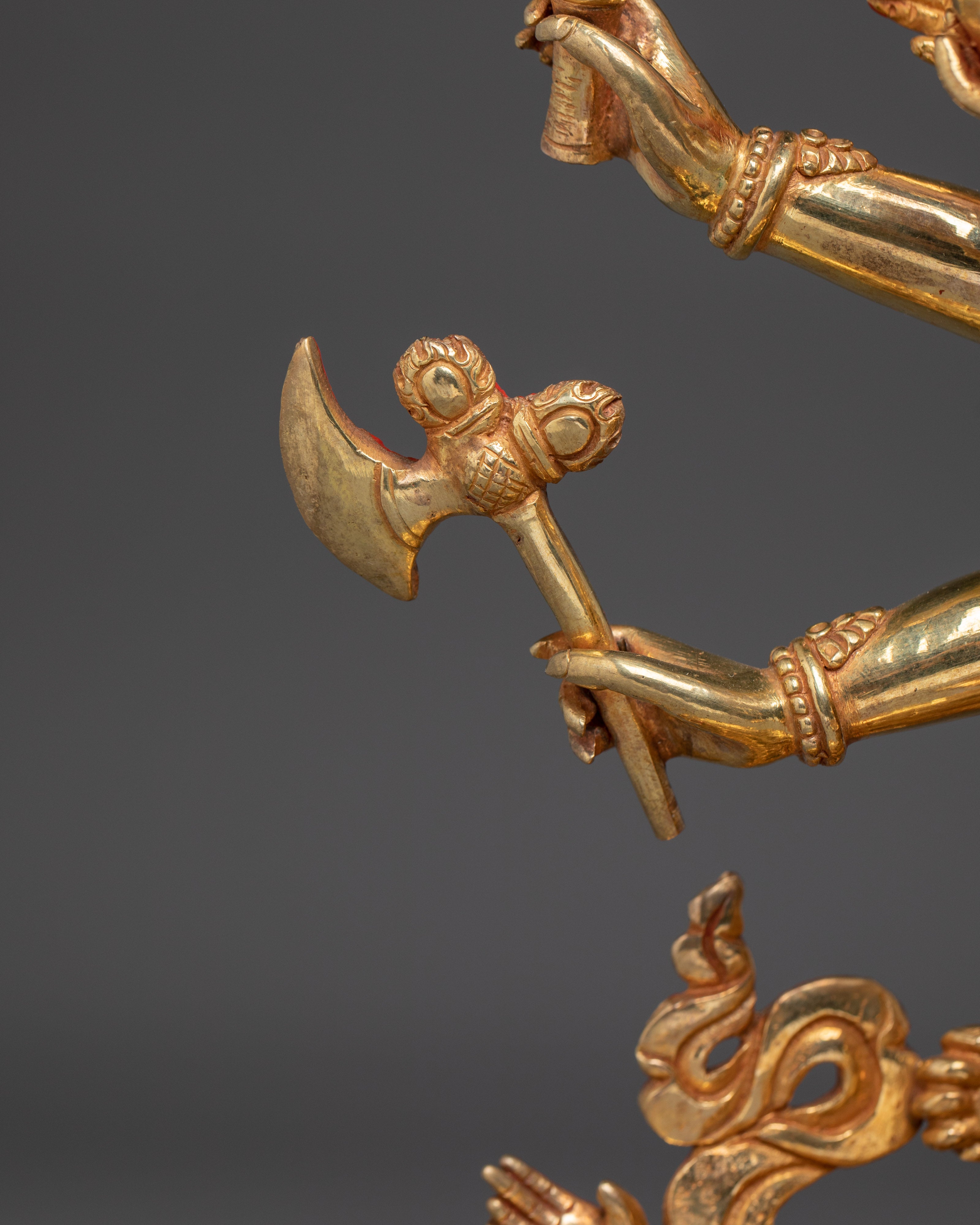 Wrathful Trowo Tschog Khagying Statue | Vajrayana Guardian