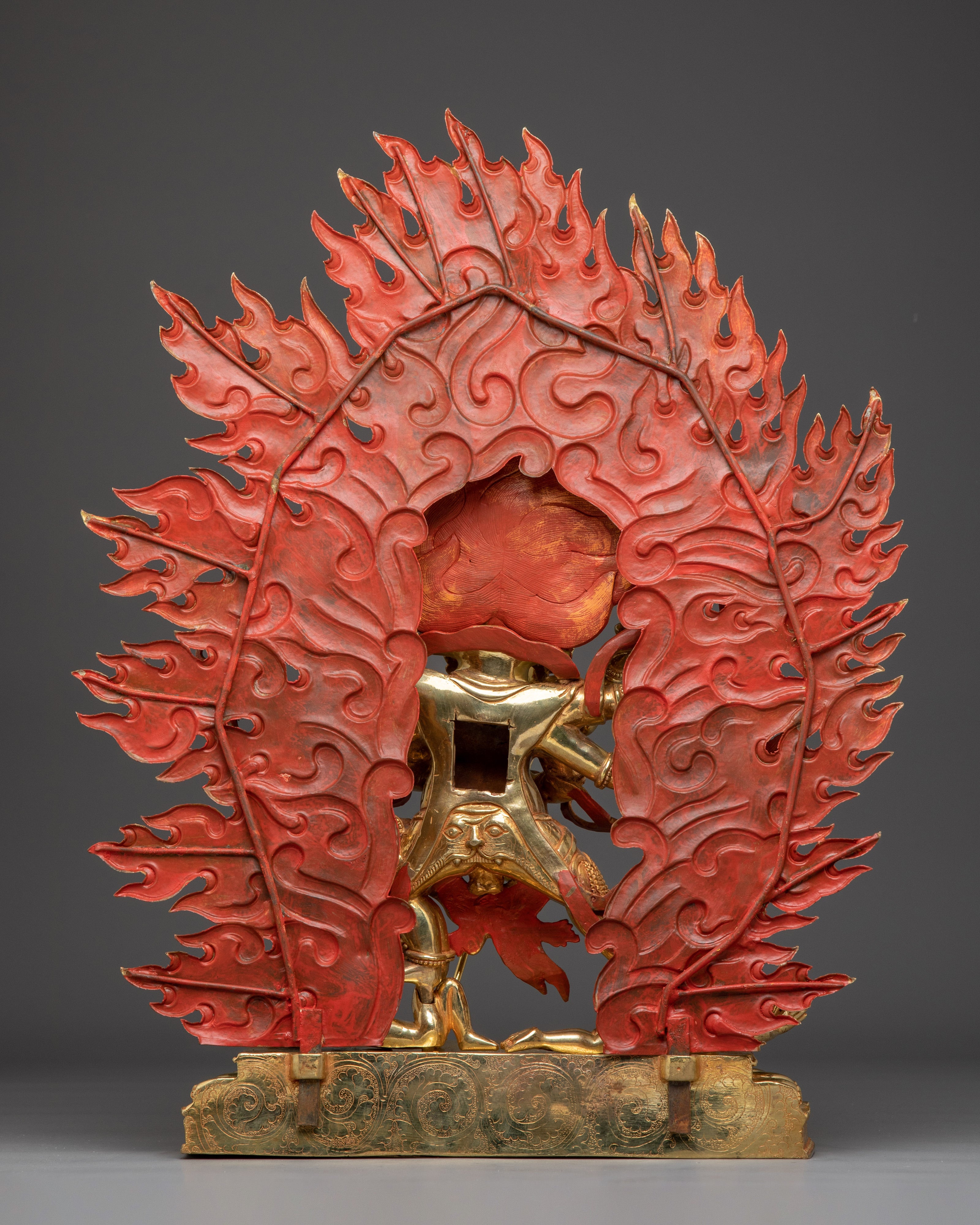 Wrathful Trowo Tschog Khagying Statue | Vajrayana Guardian