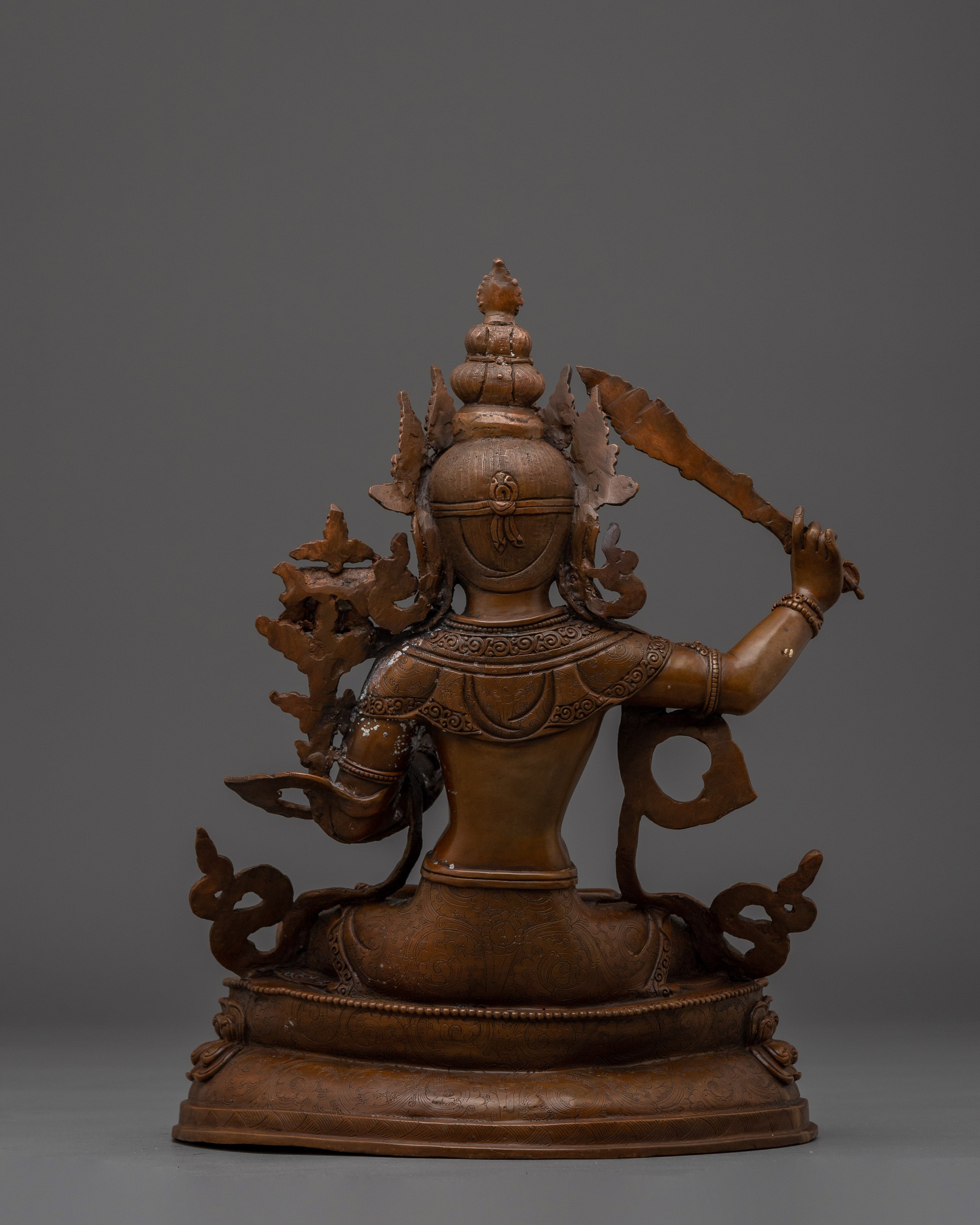 Divine Buddhist Art of Manjushri | Wisdom Bodhisattva Deity