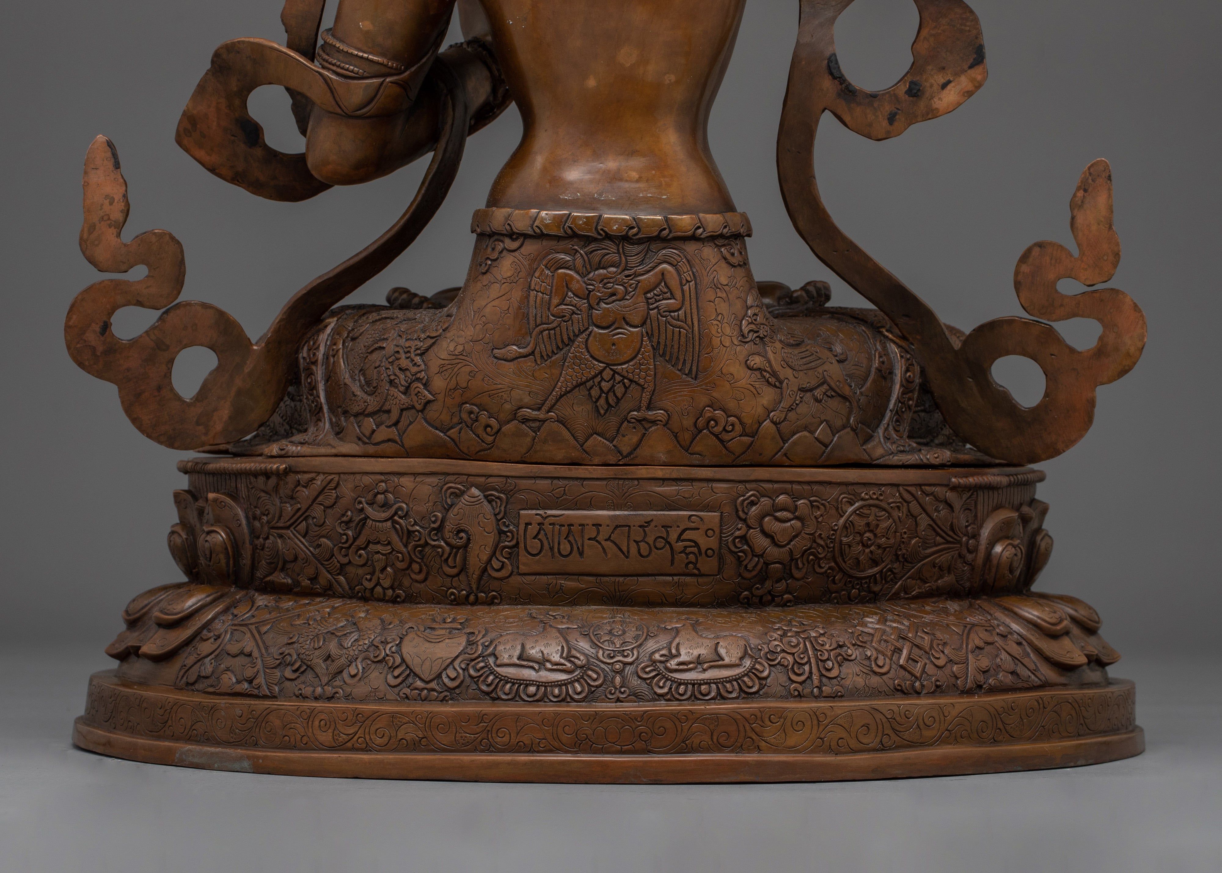 Ultimate Wisdom Deity Manjushri Figurine | Himalayan Spiritual Artwork