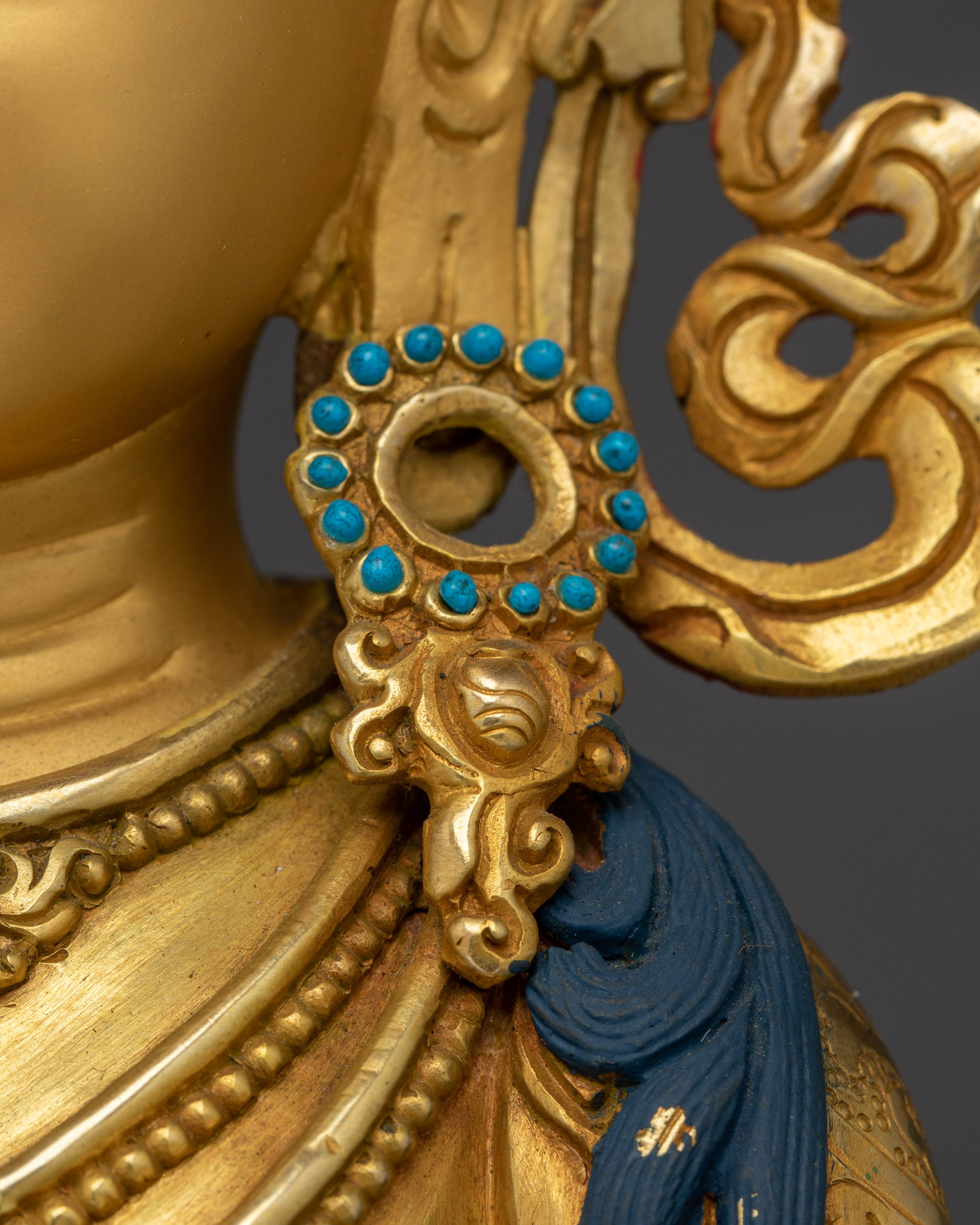 Handcrafted Amitayus Sculpture | Tibetan Longevity Deity