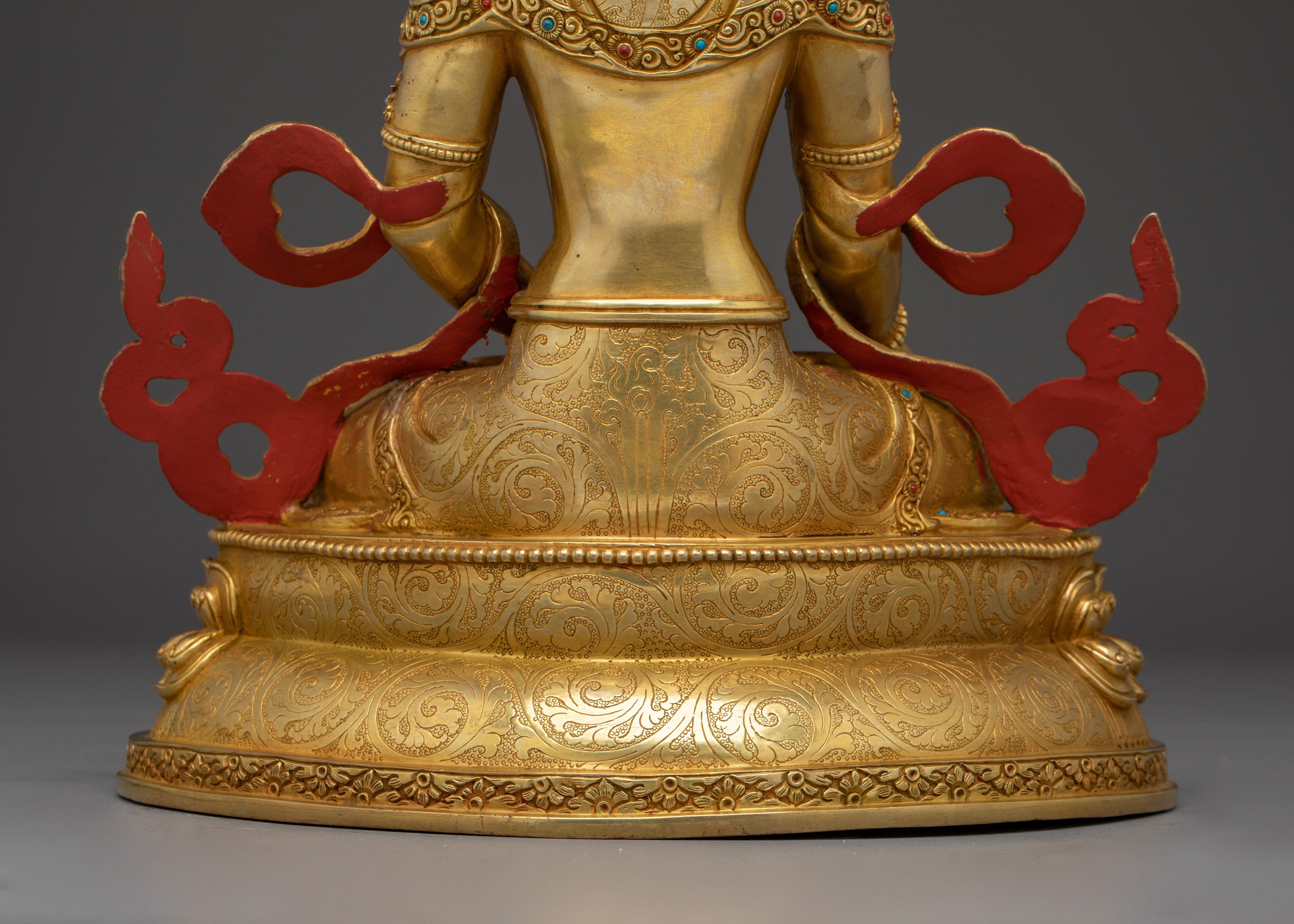 Handcrafted Amitayus Sculpture | Tibetan Longevity Deity