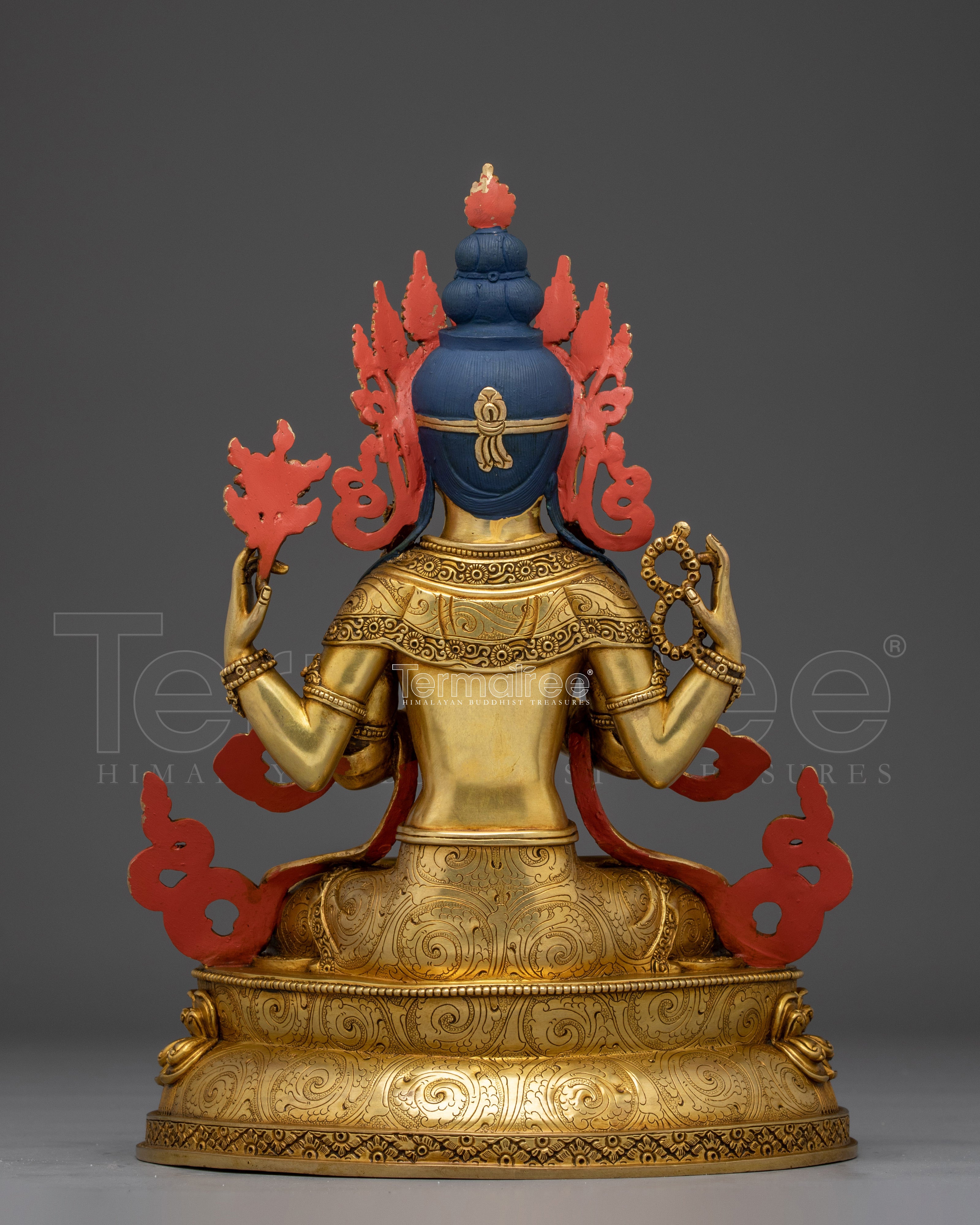 Handmade Avalokiteshvara Statue | Also Known as Chenrezig