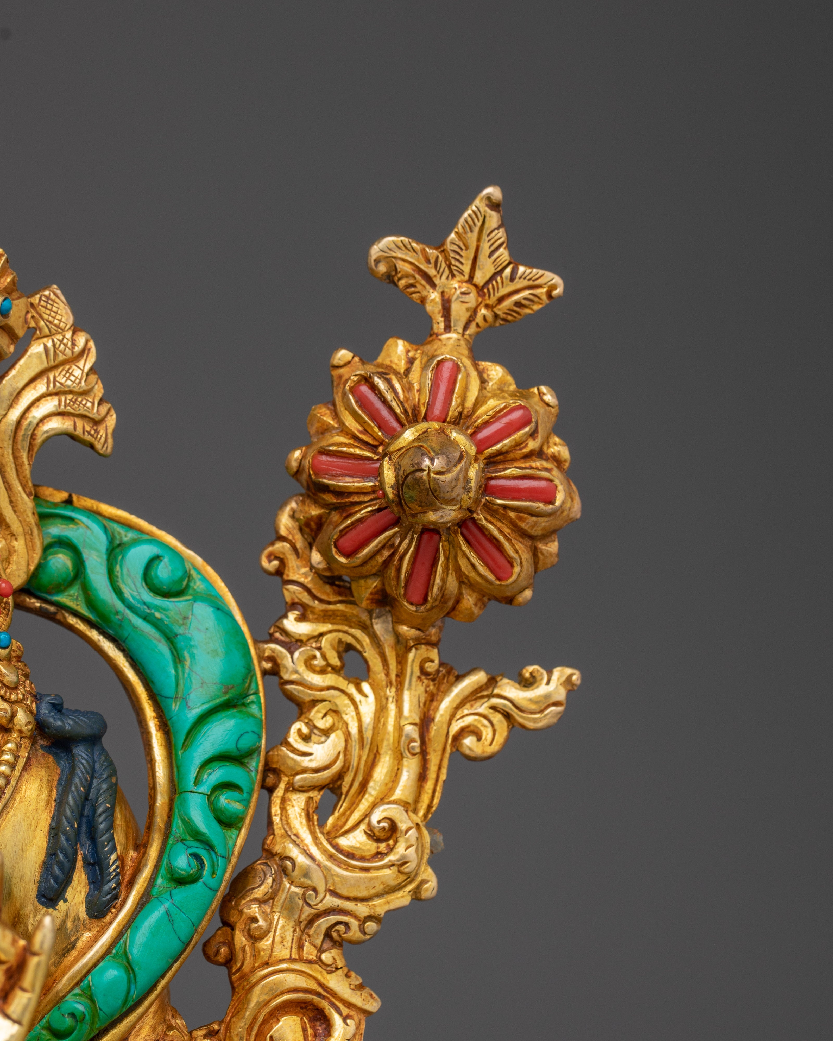 Handmade Tibetan White Tara Statue | Goddess of Compassion