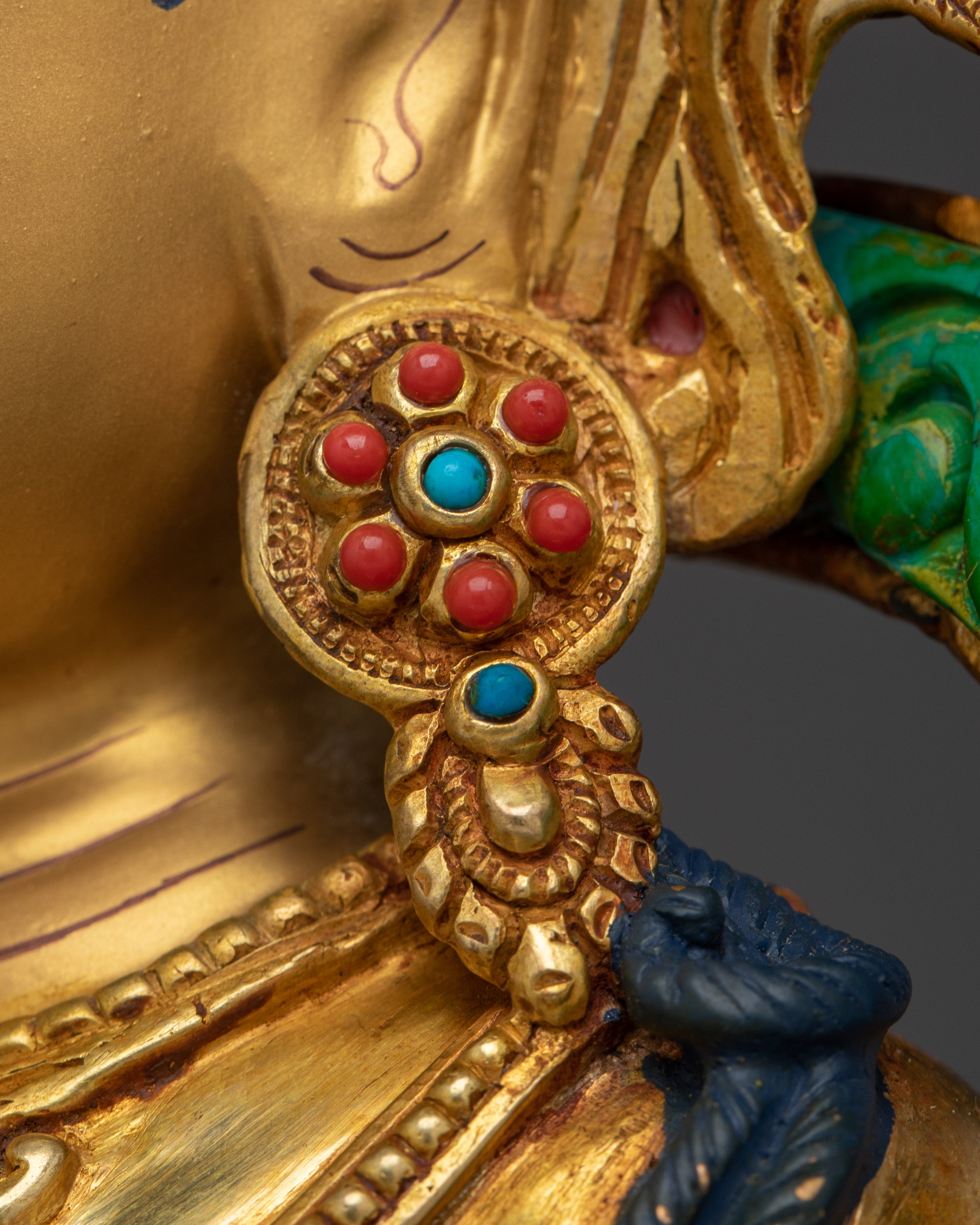 Handmade Tibetan White Tara Statue | Goddess of Compassion