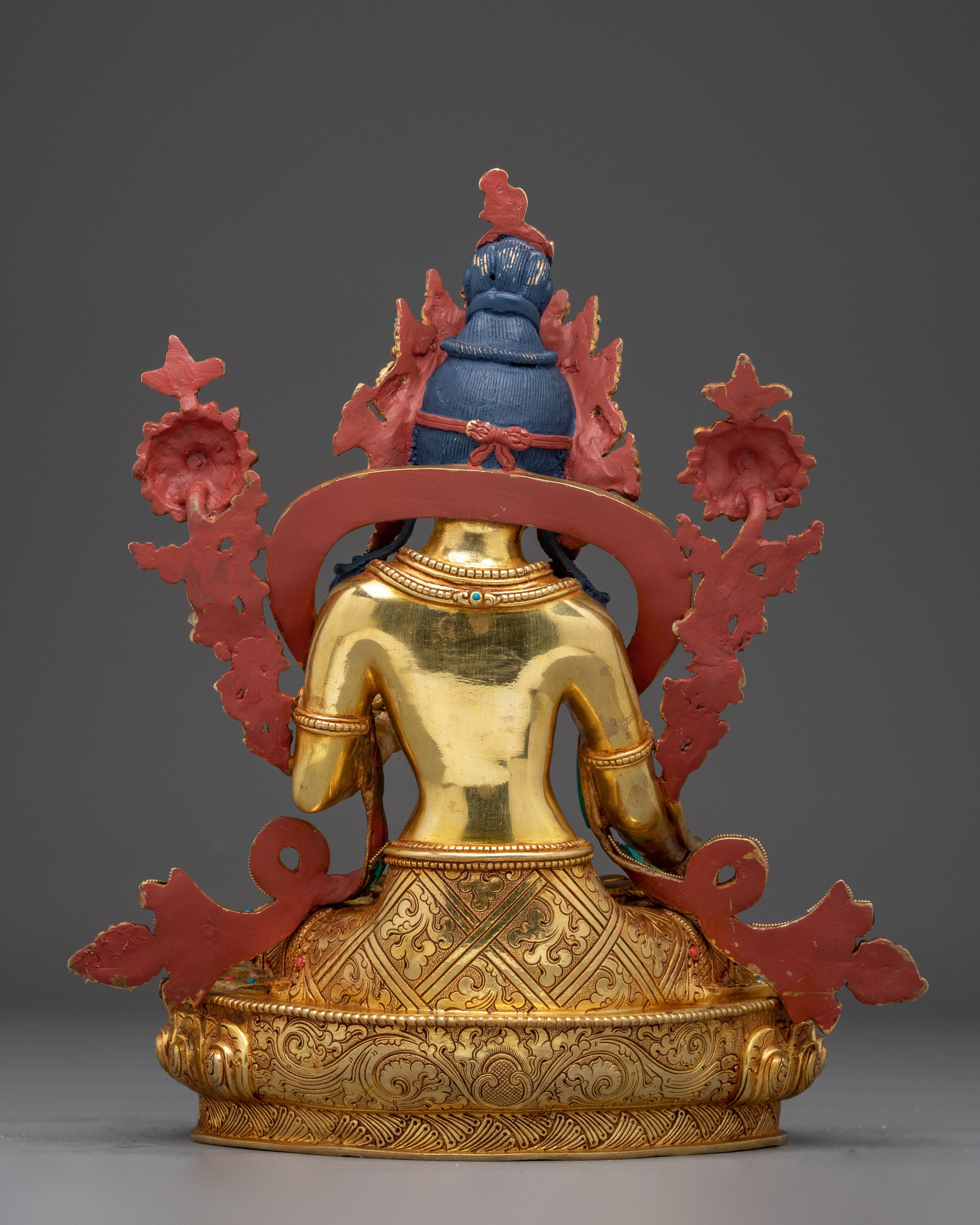 Handmade Tibetan White Tara Statue | Goddess of Compassion