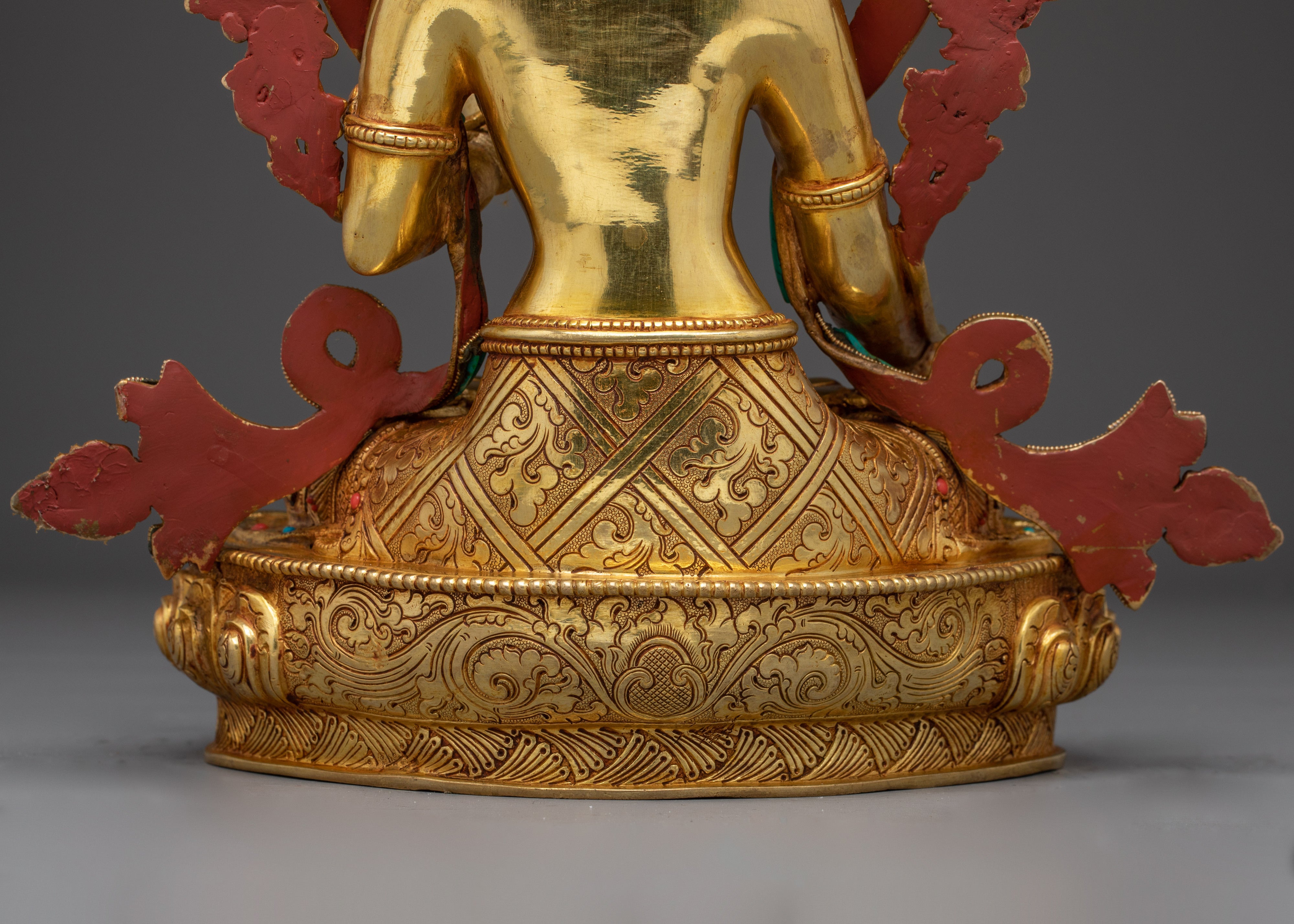 Handmade Tibetan White Tara Statue | Goddess of Compassion