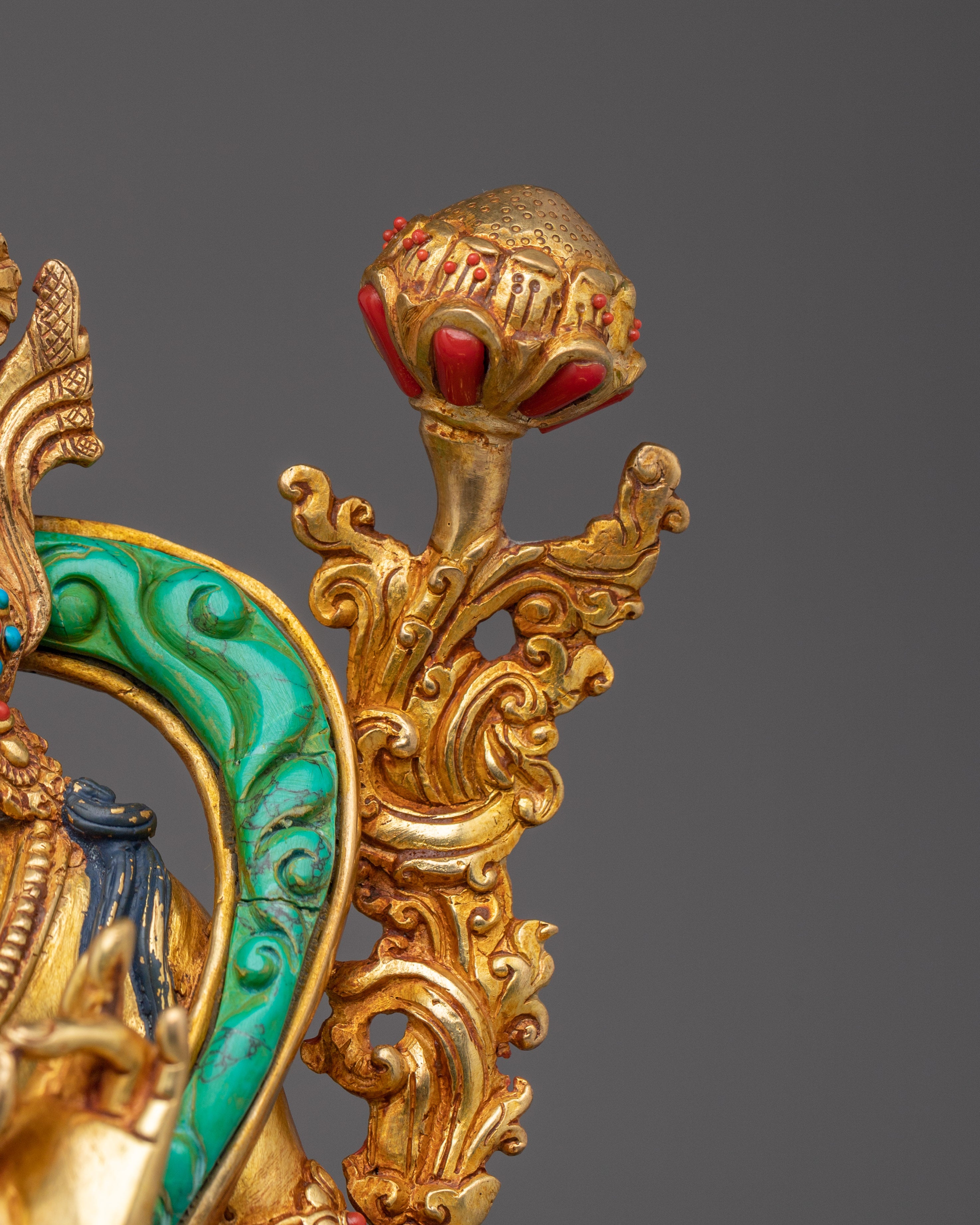 Swift Protector Statue of Green Tara | Tibetan Healing Goddess