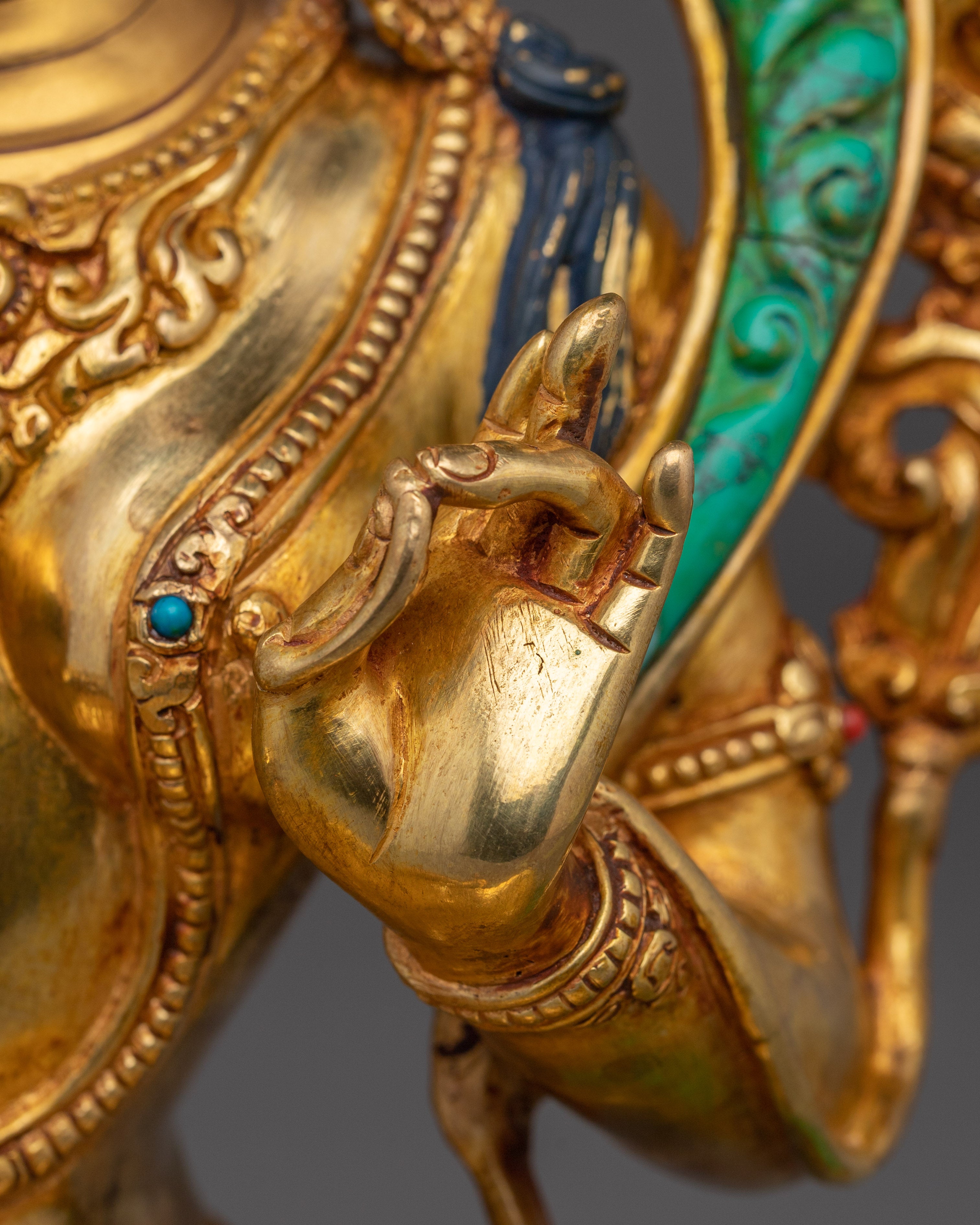 Swift Protector Statue of Green Tara | Tibetan Healing Goddess