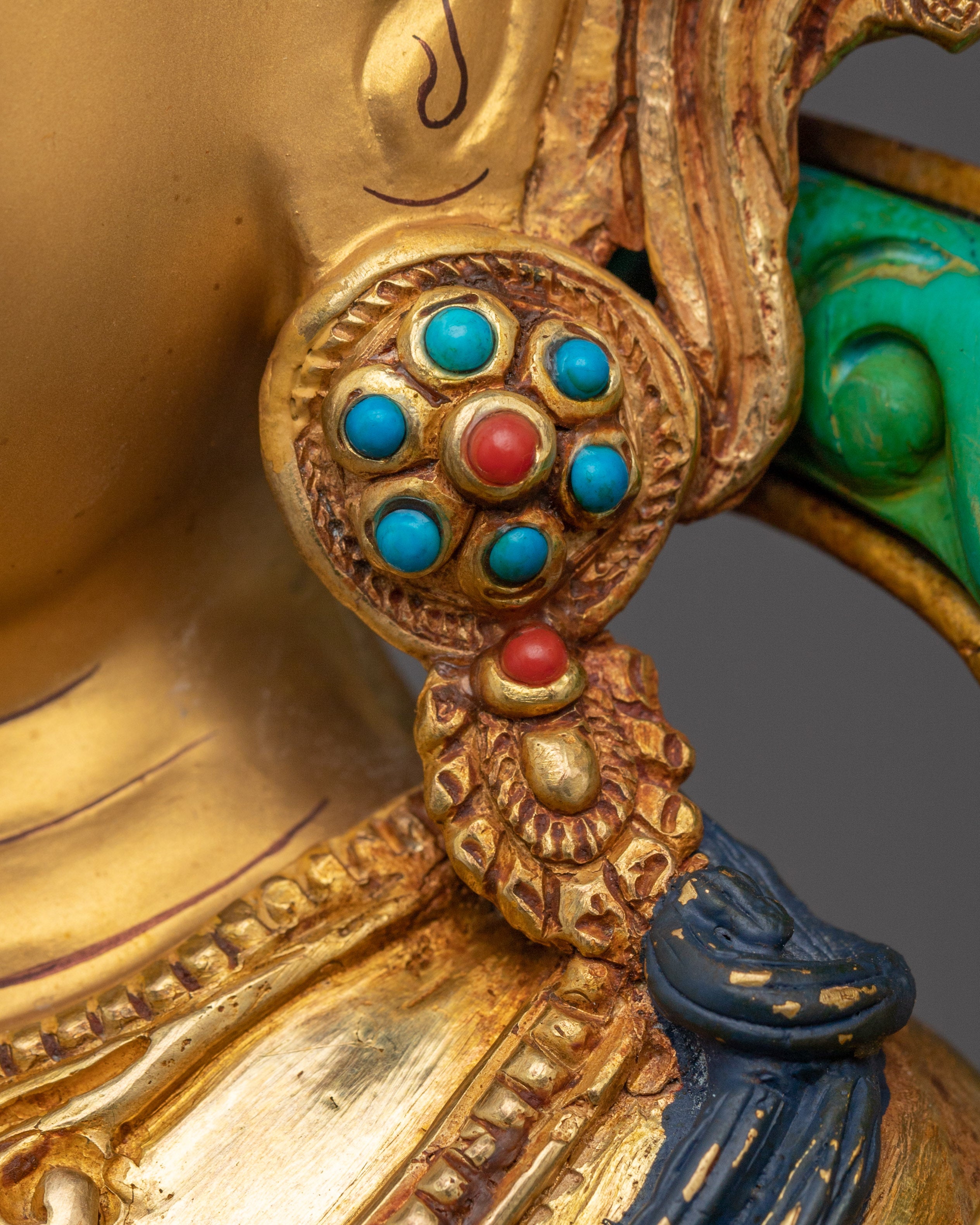 Swift Protector Statue of Green Tara | Tibetan Healing Goddess