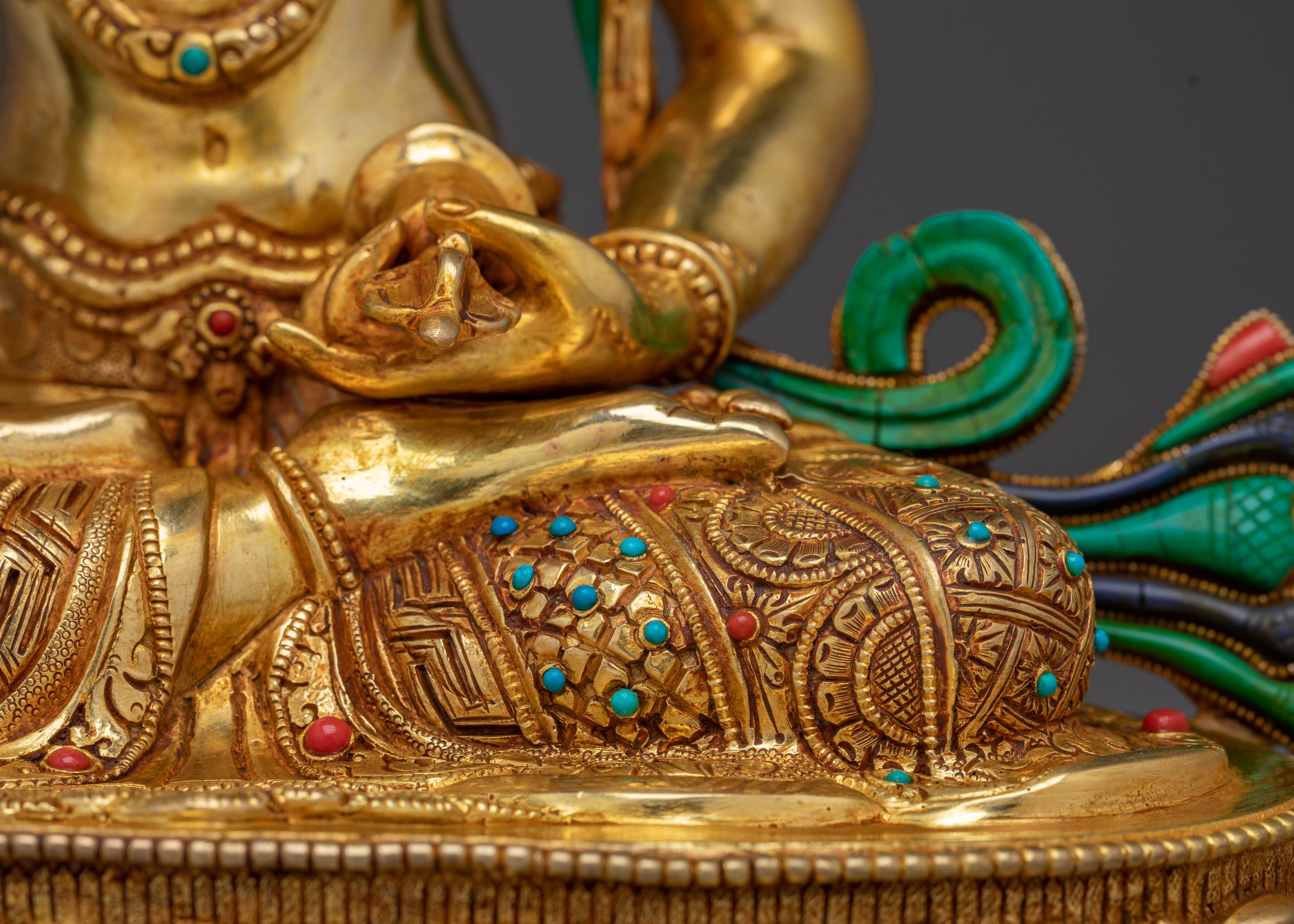 Buddhist Purification Symbol Vajrasattva Statue | Dorje Sempa Artwork