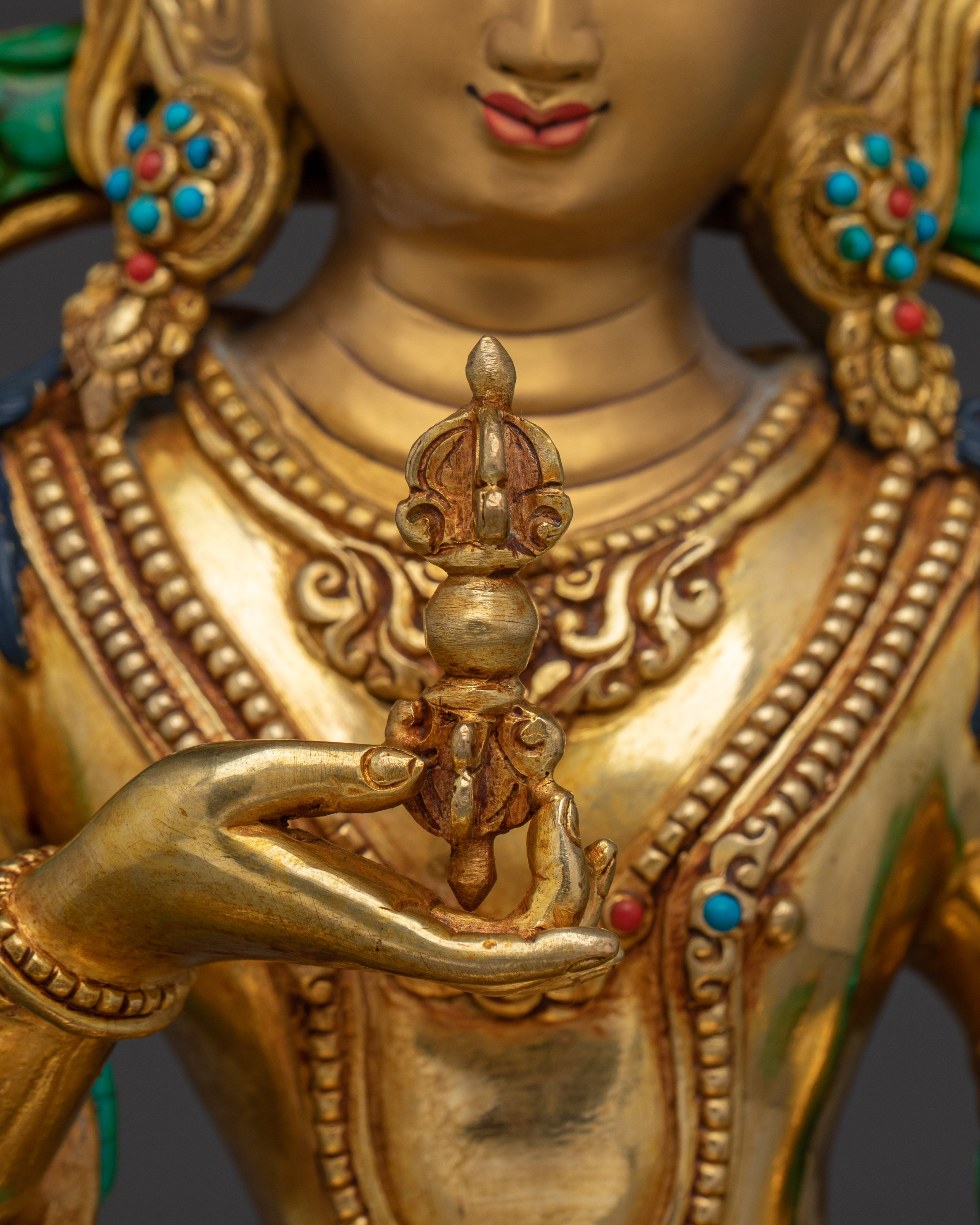 Buddhist Purification Symbol Vajrasattva Statue | Dorje Sempa Artwork