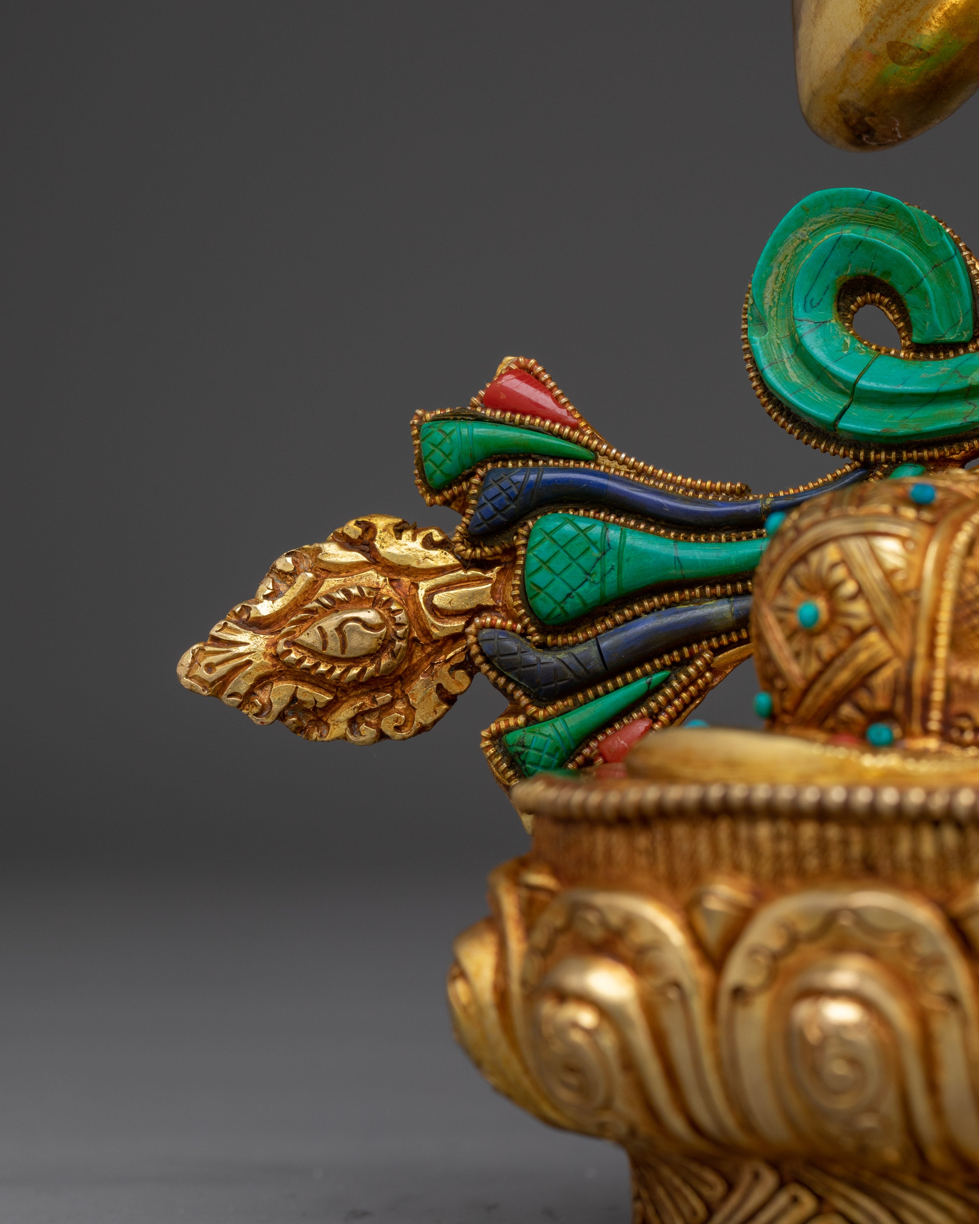 Buddhist Purification Symbol Vajrasattva Statue | Dorje Sempa Artwork