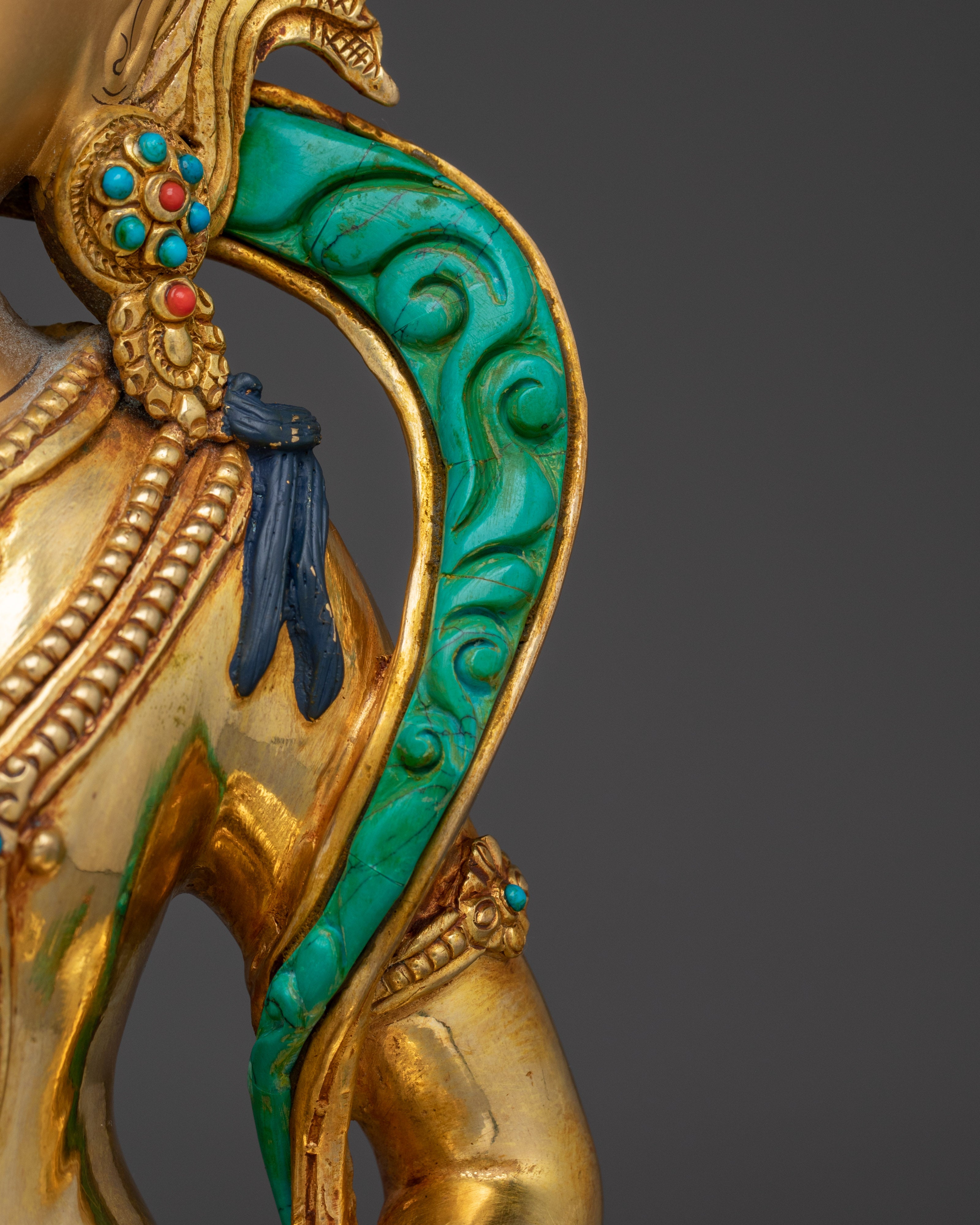 Buddhist Purification Symbol Vajrasattva Statue | Dorje Sempa Artwork