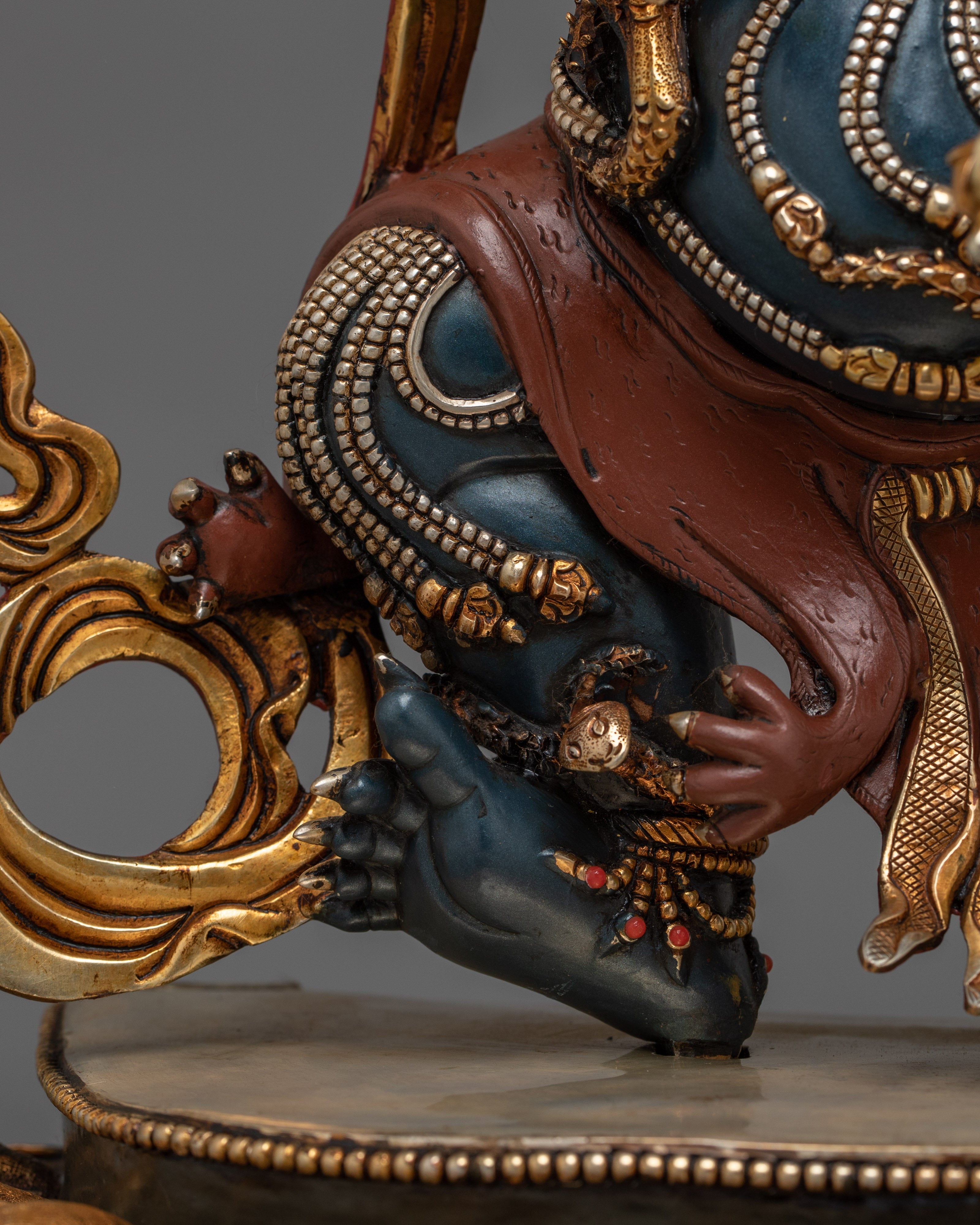 Vajrayana Guardian Deity Vajrapani | Wrathful Protector Statue