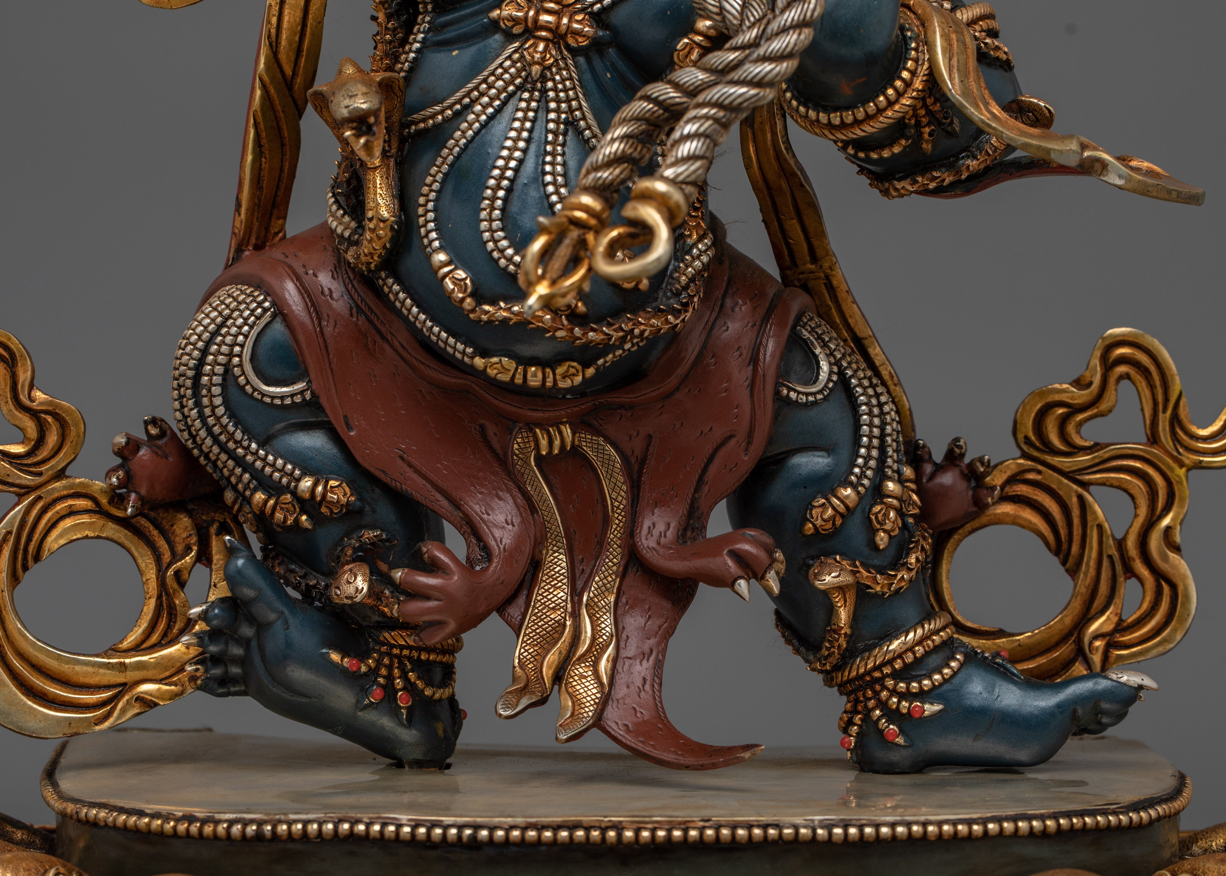 Vajrayana Guardian Deity Vajrapani | Wrathful Protector Statue