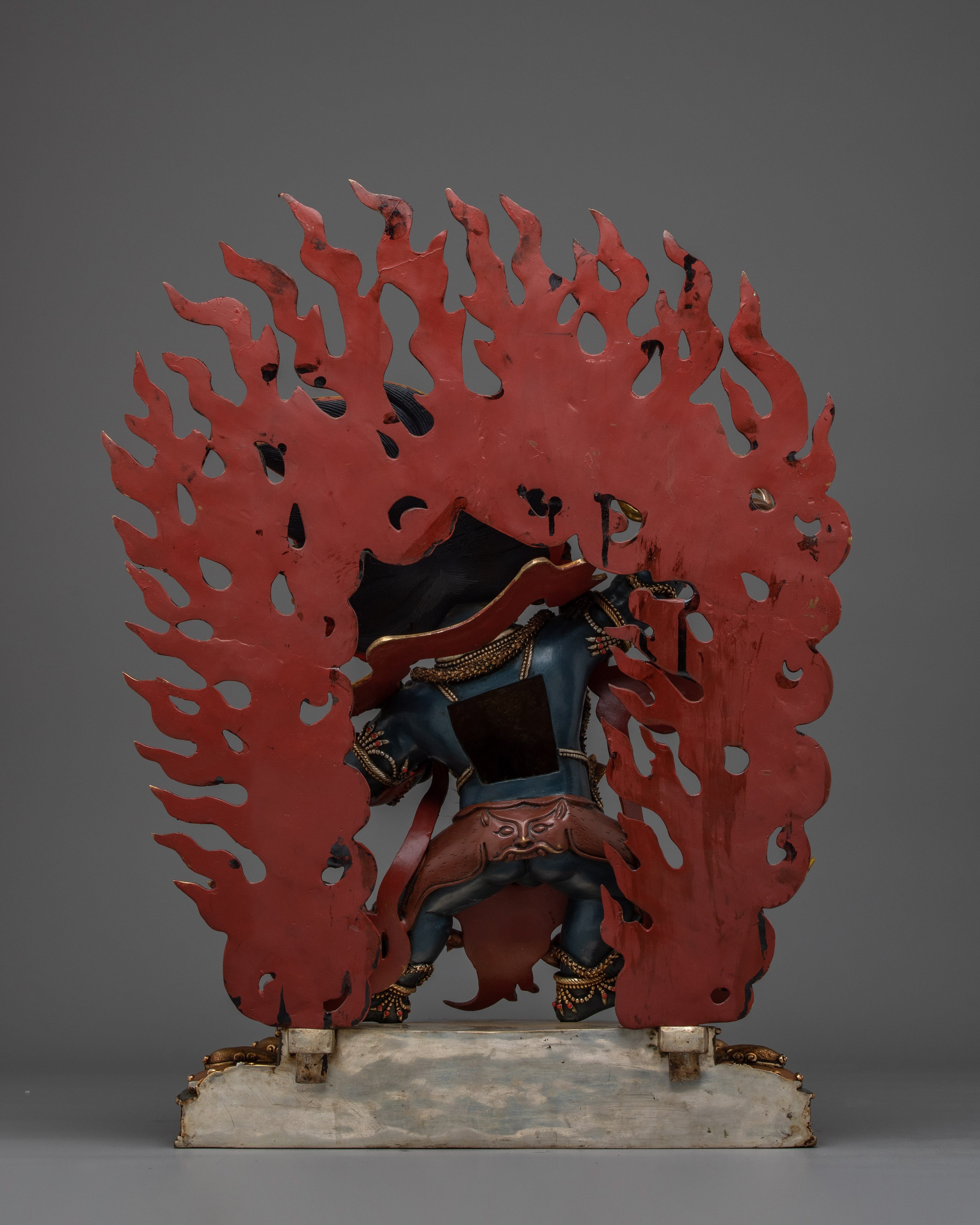 Vajrayana Guardian Deity Vajrapani | Wrathful Protector Statue