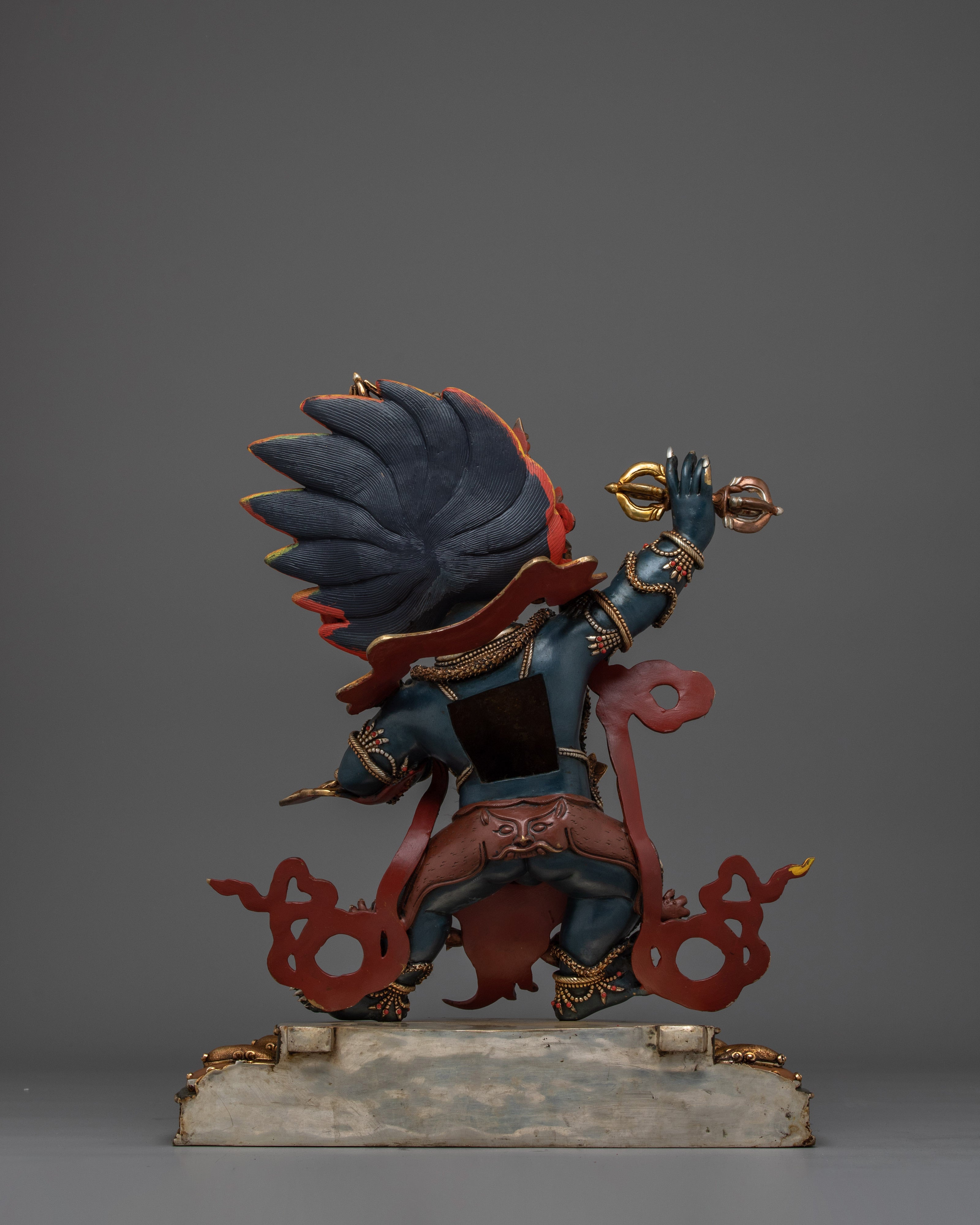 Vajrayana Guardian Deity Vajrapani | Wrathful Protector Statue