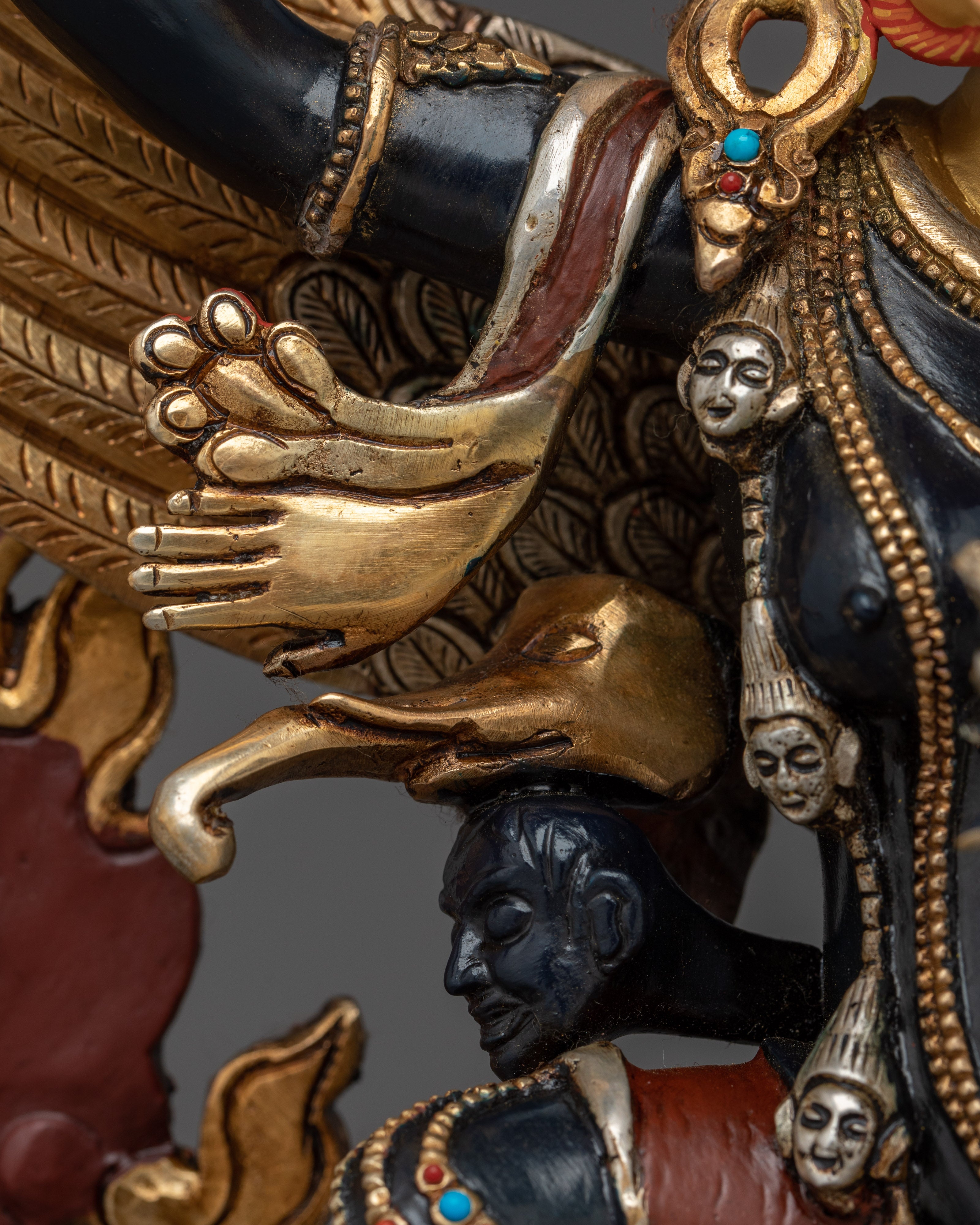 Himalayan Mythical Creature Garuda | Snake-Eating Bird Deity