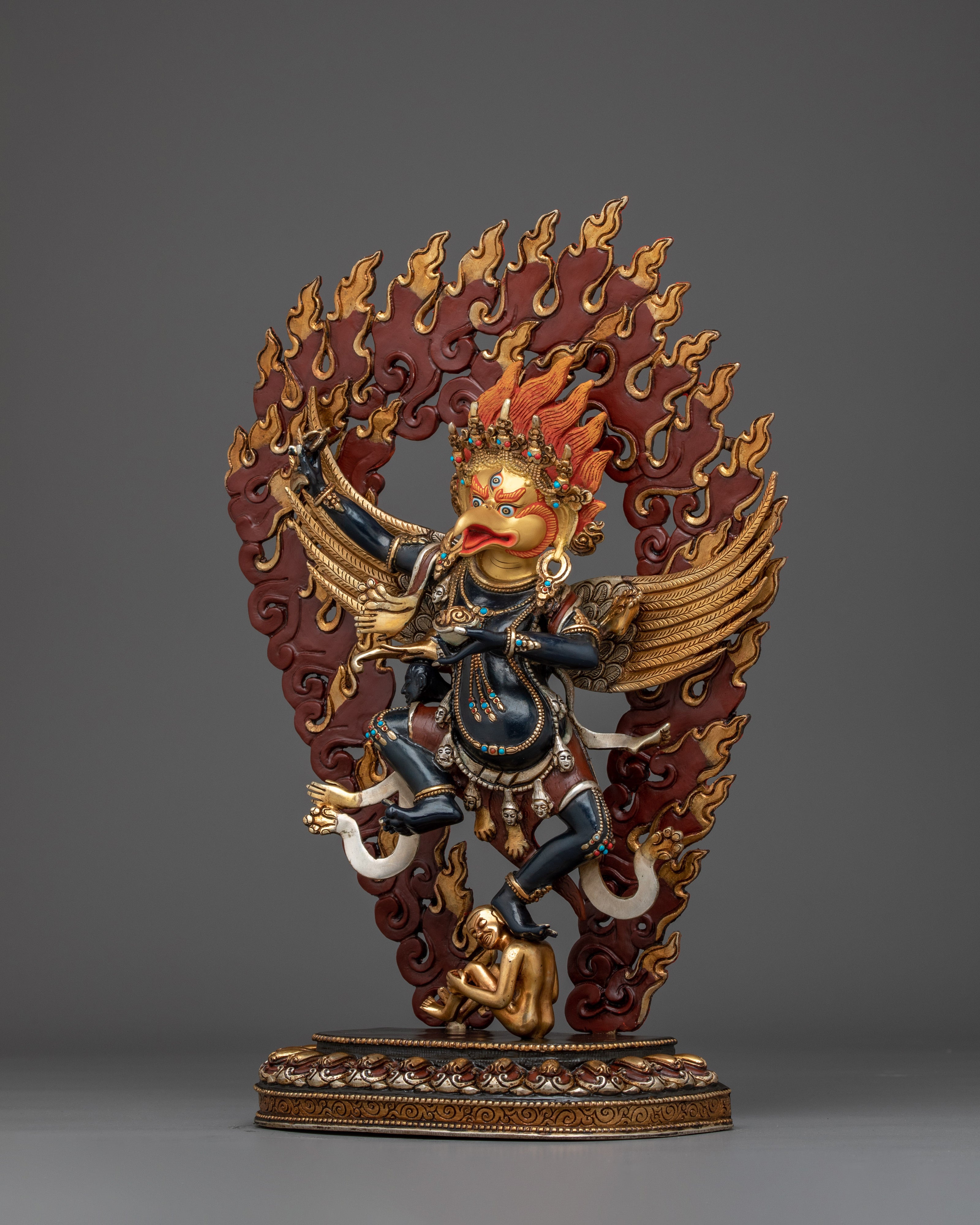 Himalayan Mythical Creature Garuda | Snake-Eating Bird Deity