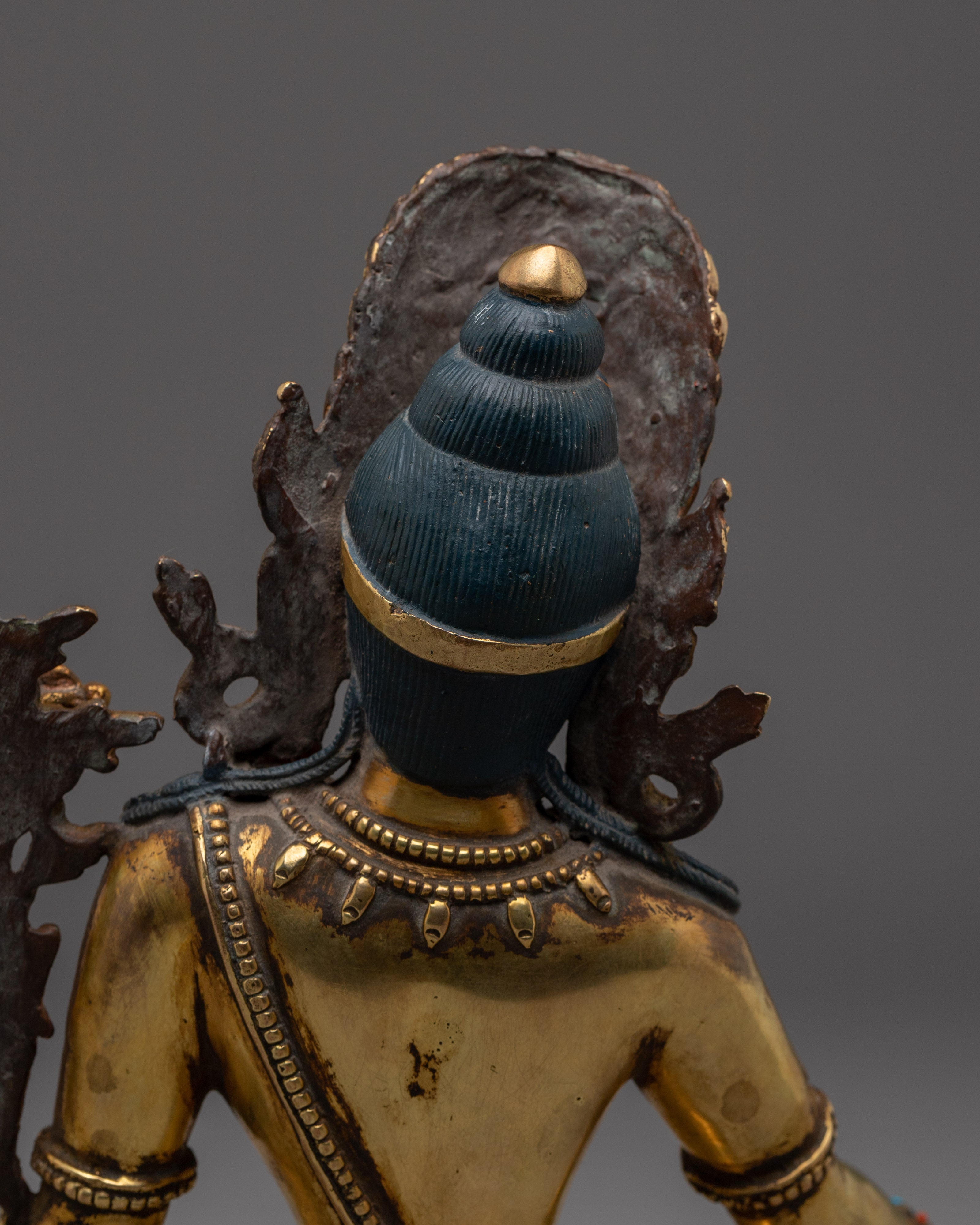 Indra Copper Sculpture | Symbol of Protection and Divine Power