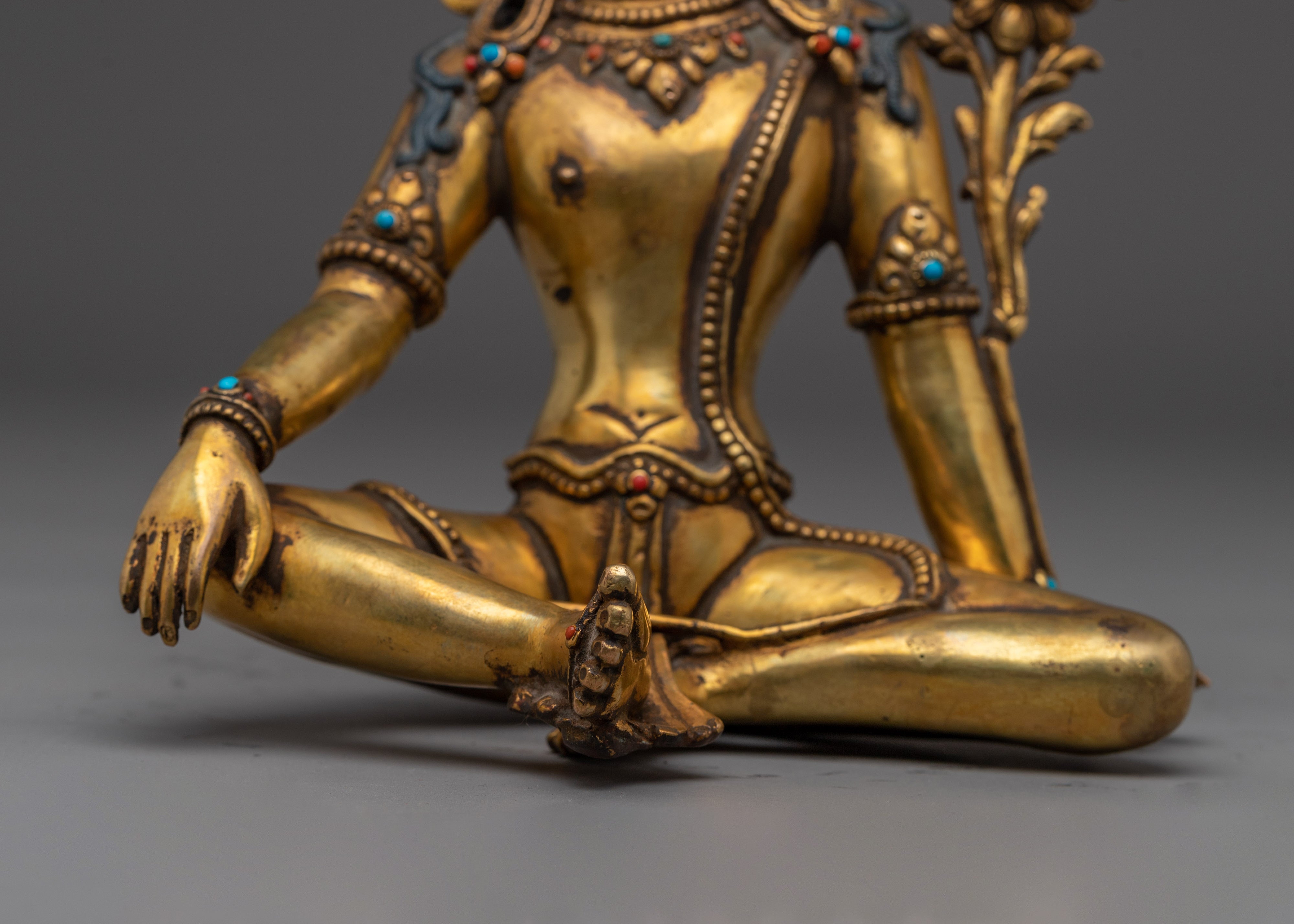 Indra Copper Sculpture | Symbol of Protection and Divine Power