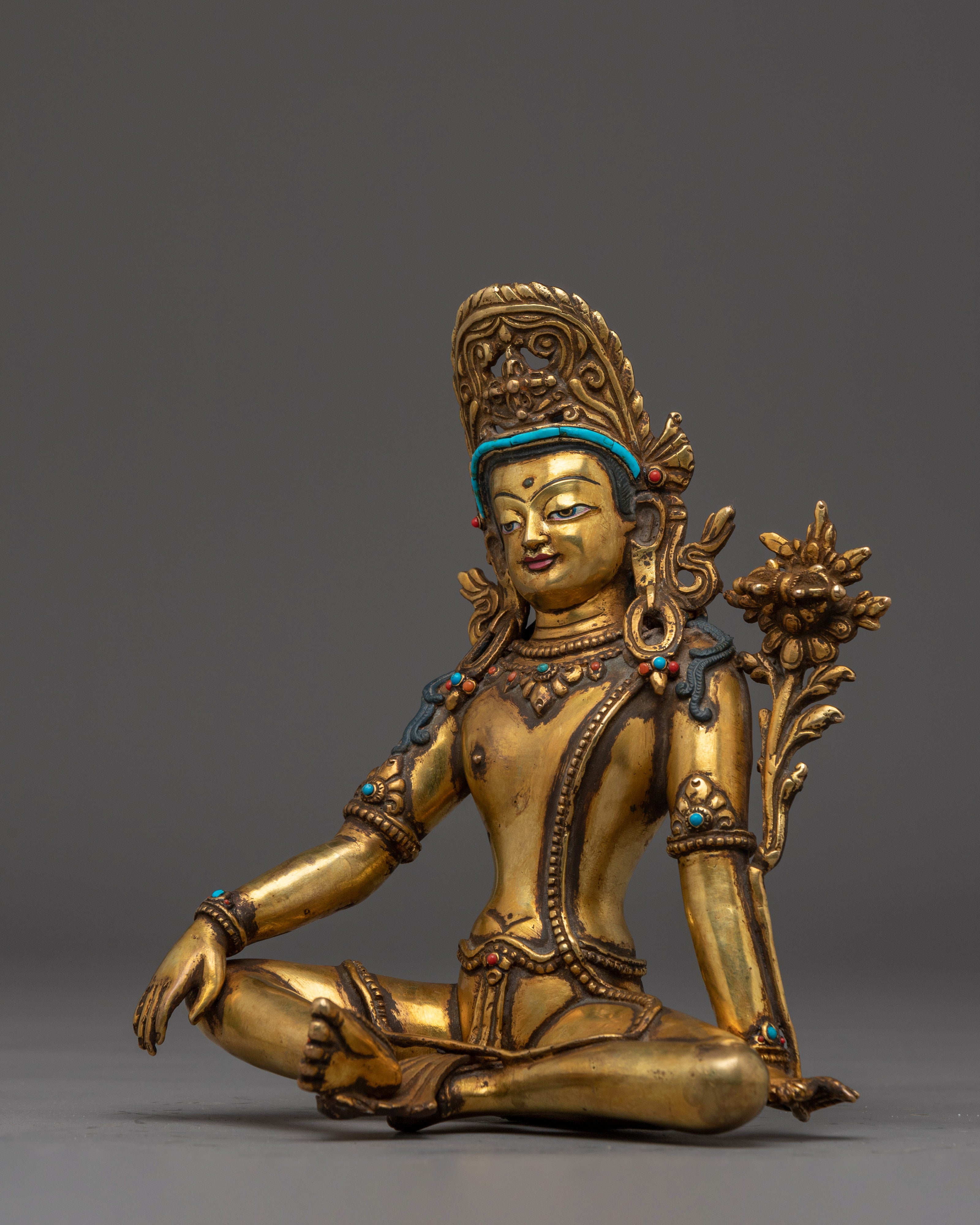 Indra Copper Sculpture | Symbol of Protection and Divine Power