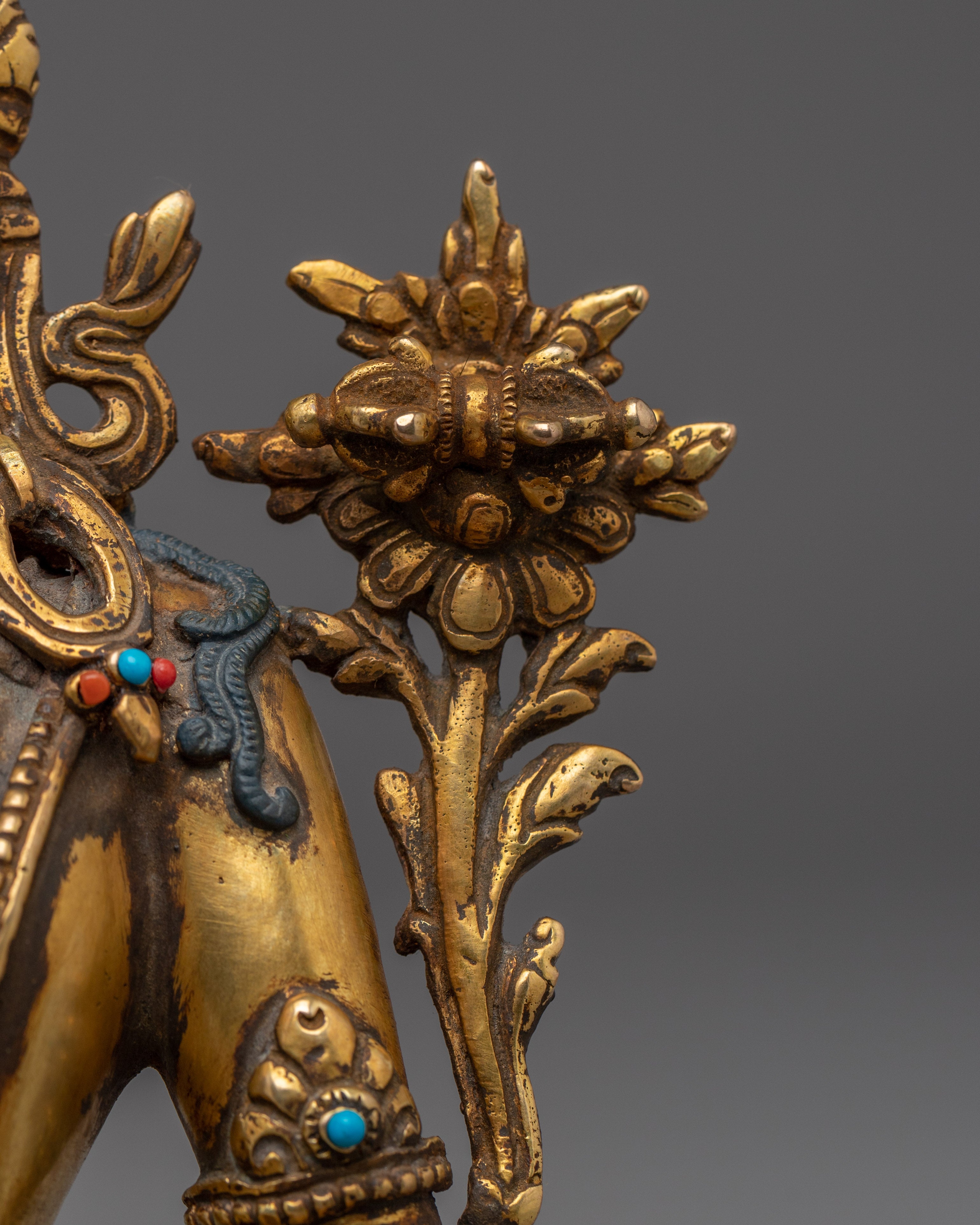 Indra Copper Sculpture | Symbol of Protection and Divine Power