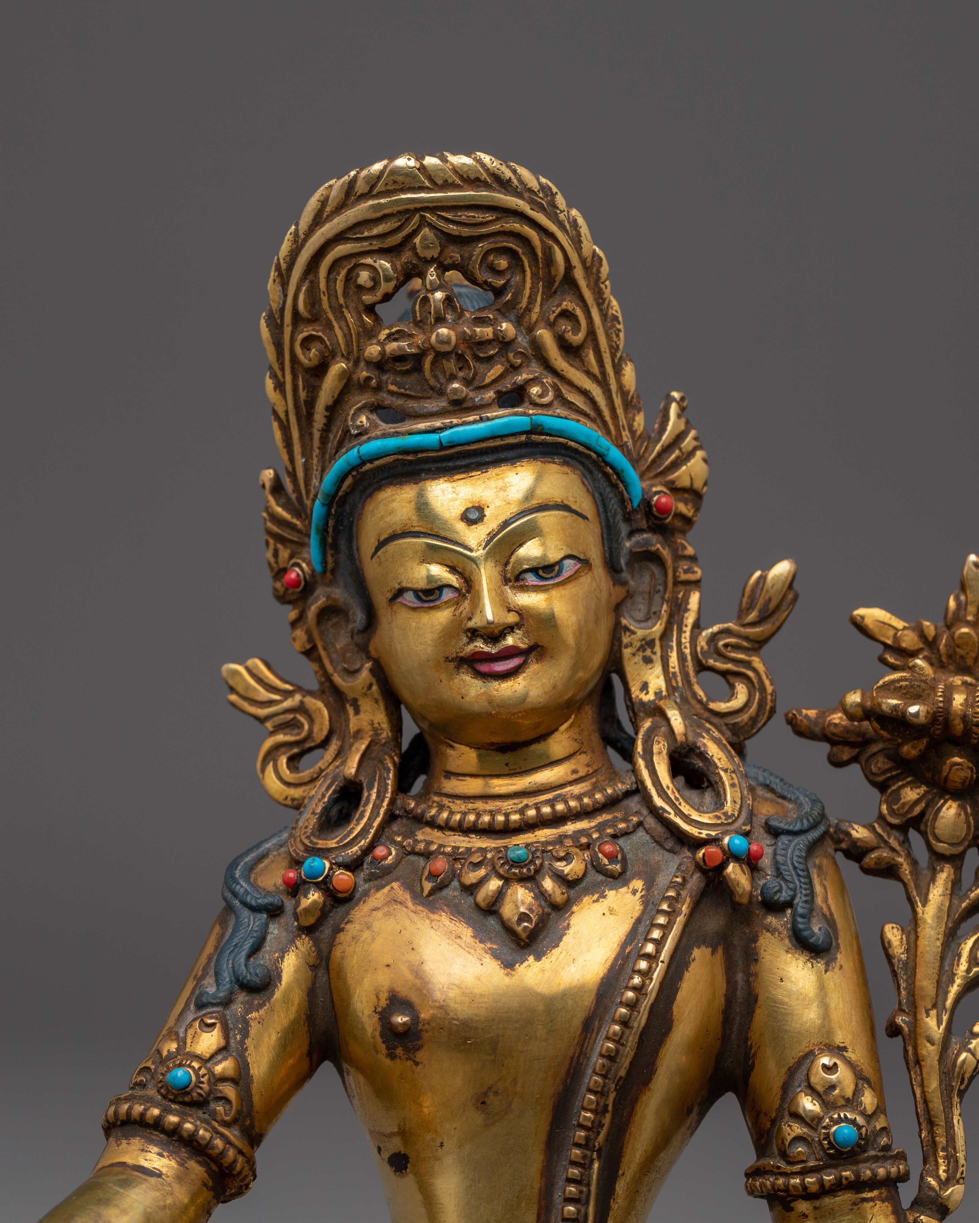 Indra Copper Sculpture | Symbol of Protection and Divine Power
