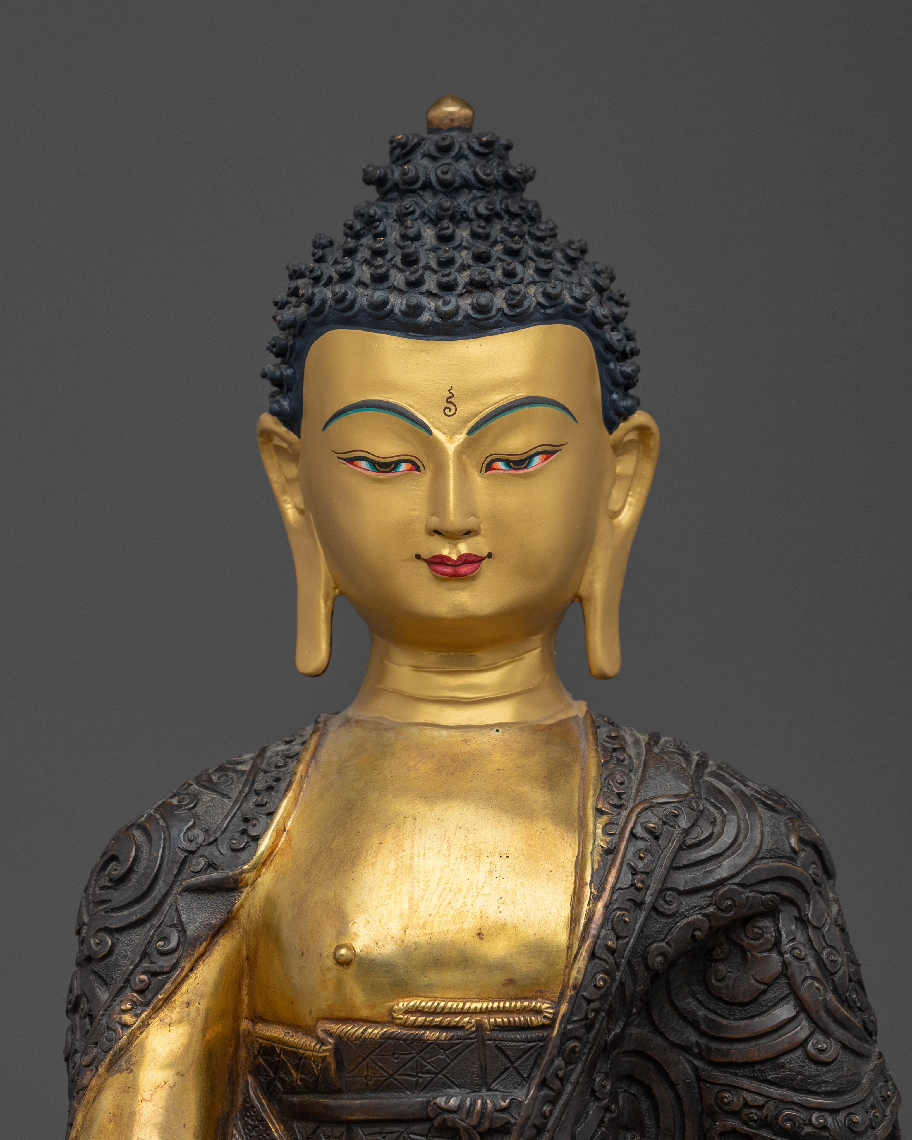 Amitabha Buddha Statue in 24K Gold-Gilded | Symbol of Infinite Light