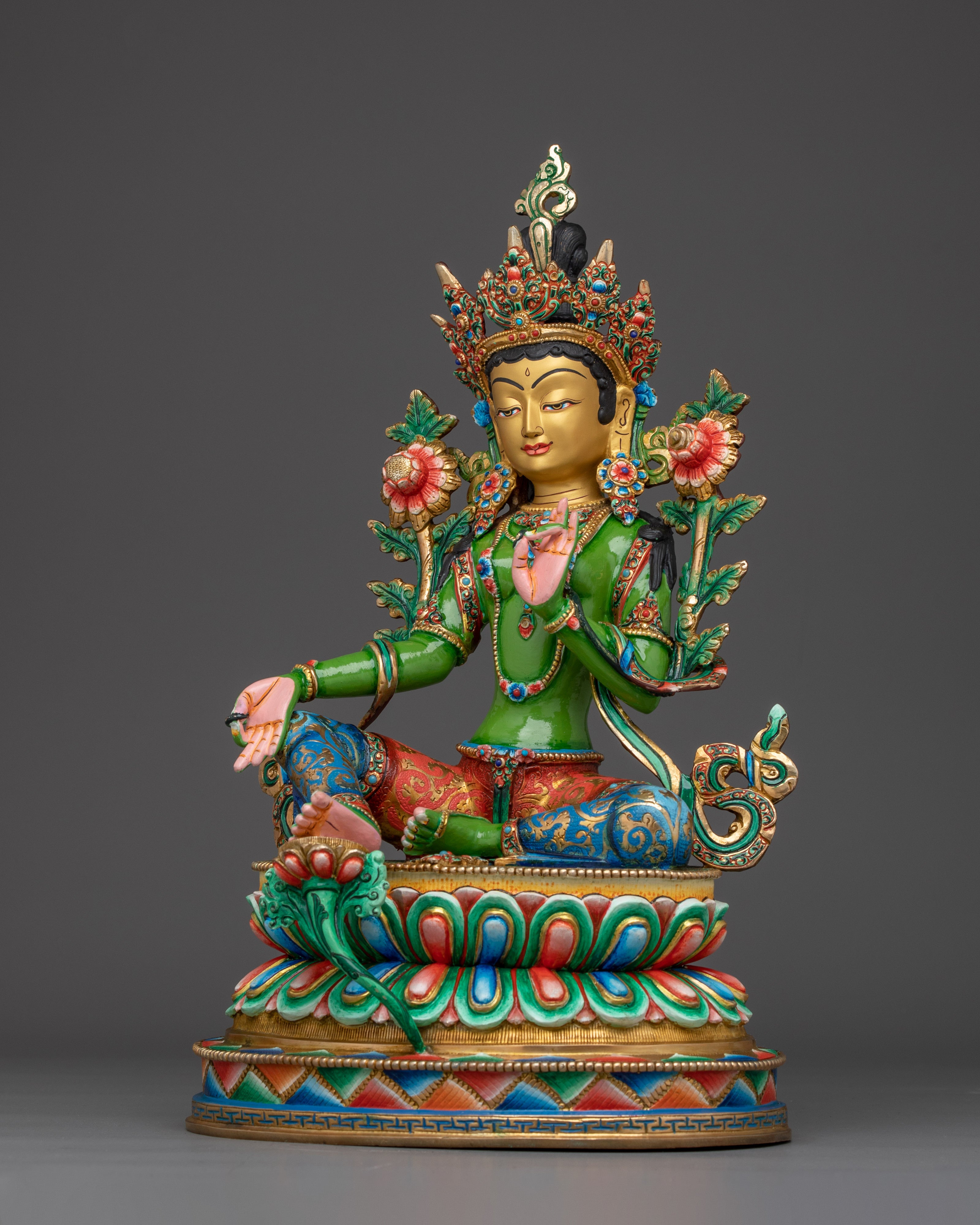 Divine Feminine Energy of Green Tara | Swift Protection Deity