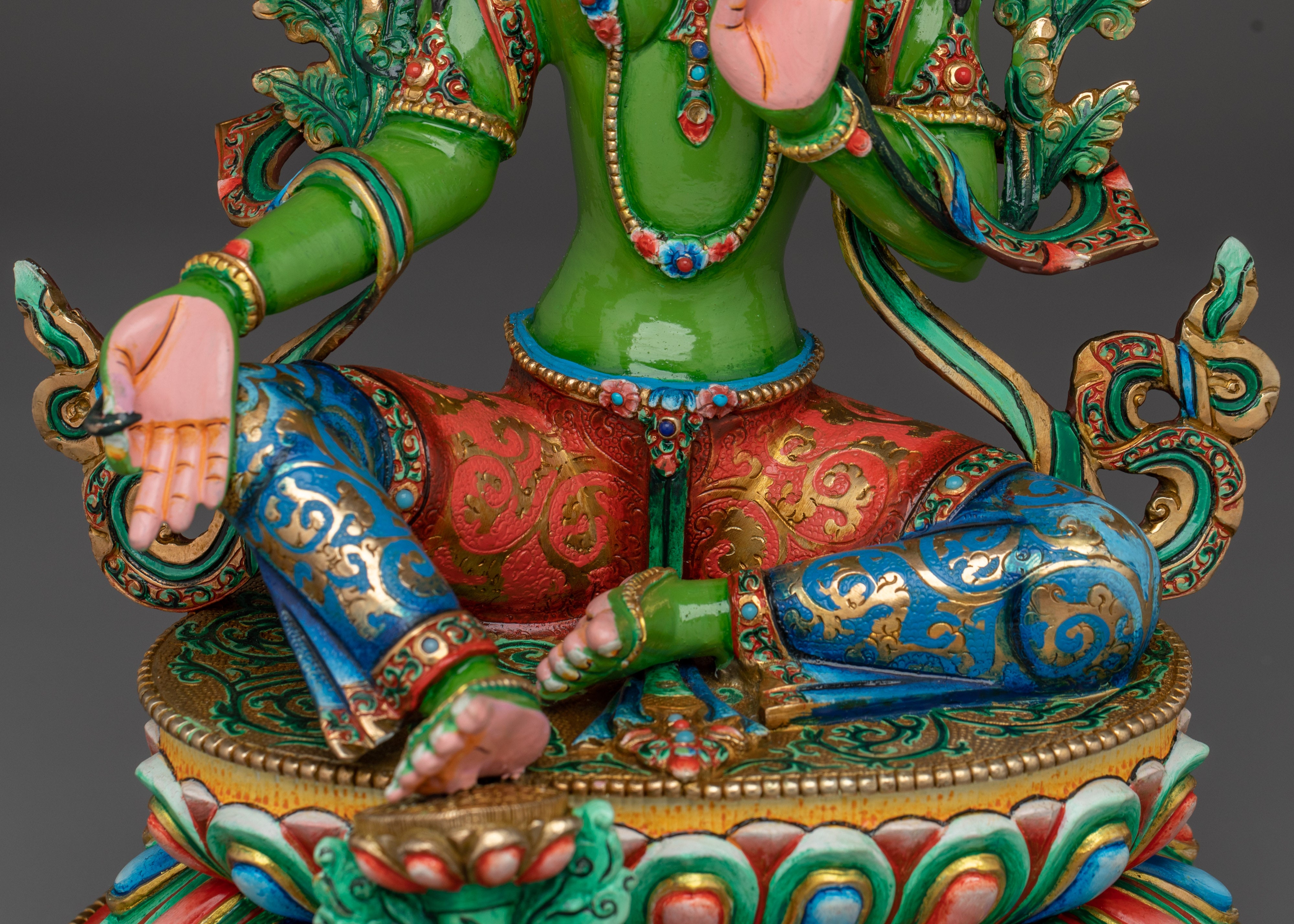 Divine Feminine Energy of Green Tara | Swift Protection Deity