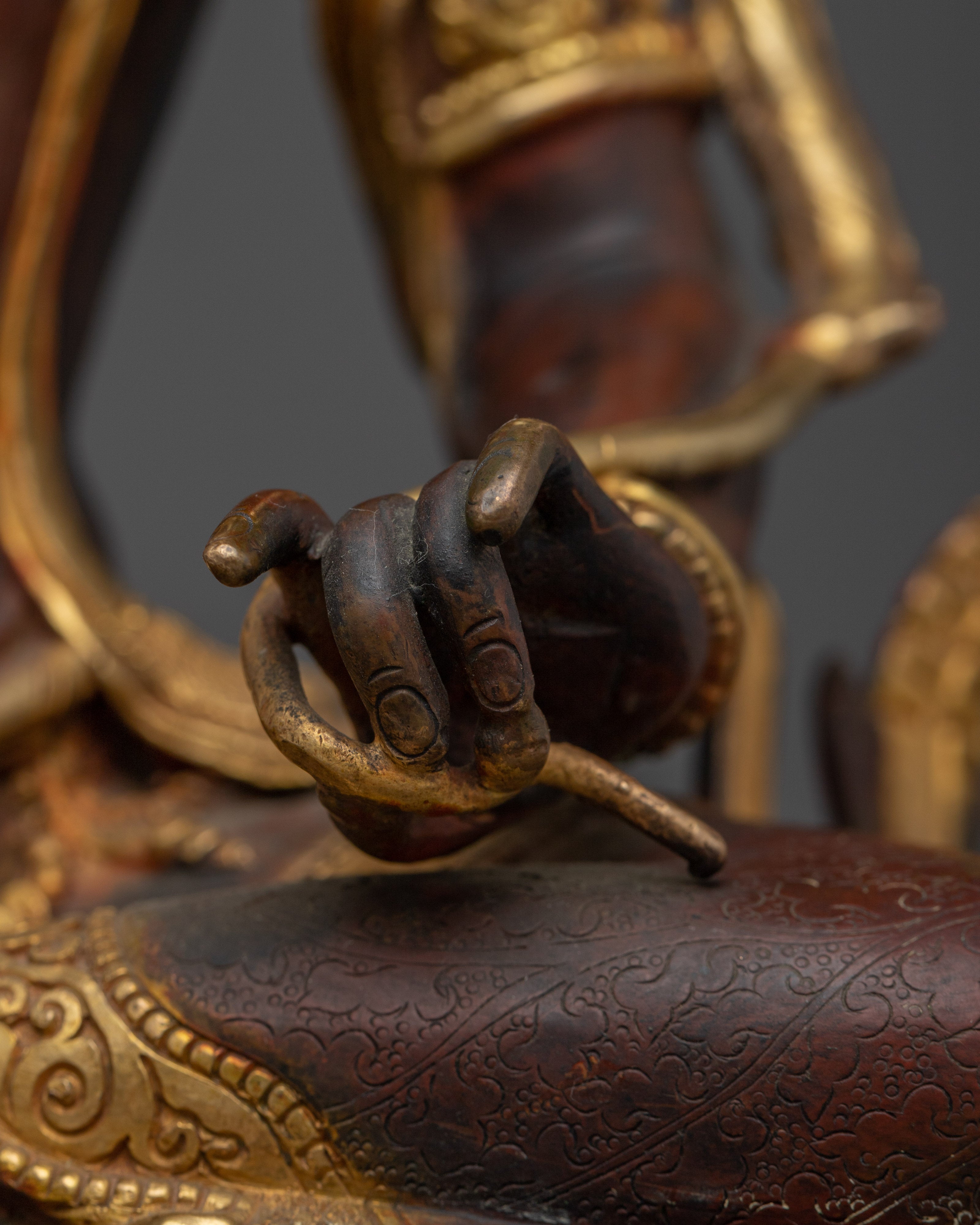 Himalayan Manjushri Bodhisattva Figurine | Manjughosa - Supreme Wisdom