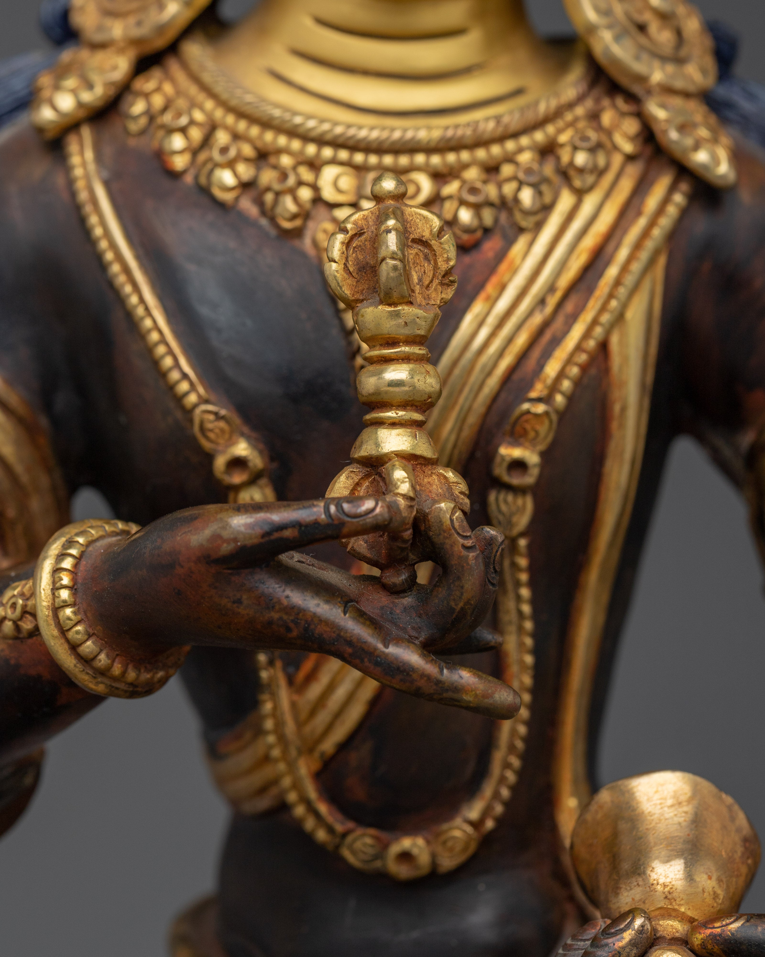 Handmade Sacred Purifier Vajrasattva Figurine | Dorje Sempa Artwork