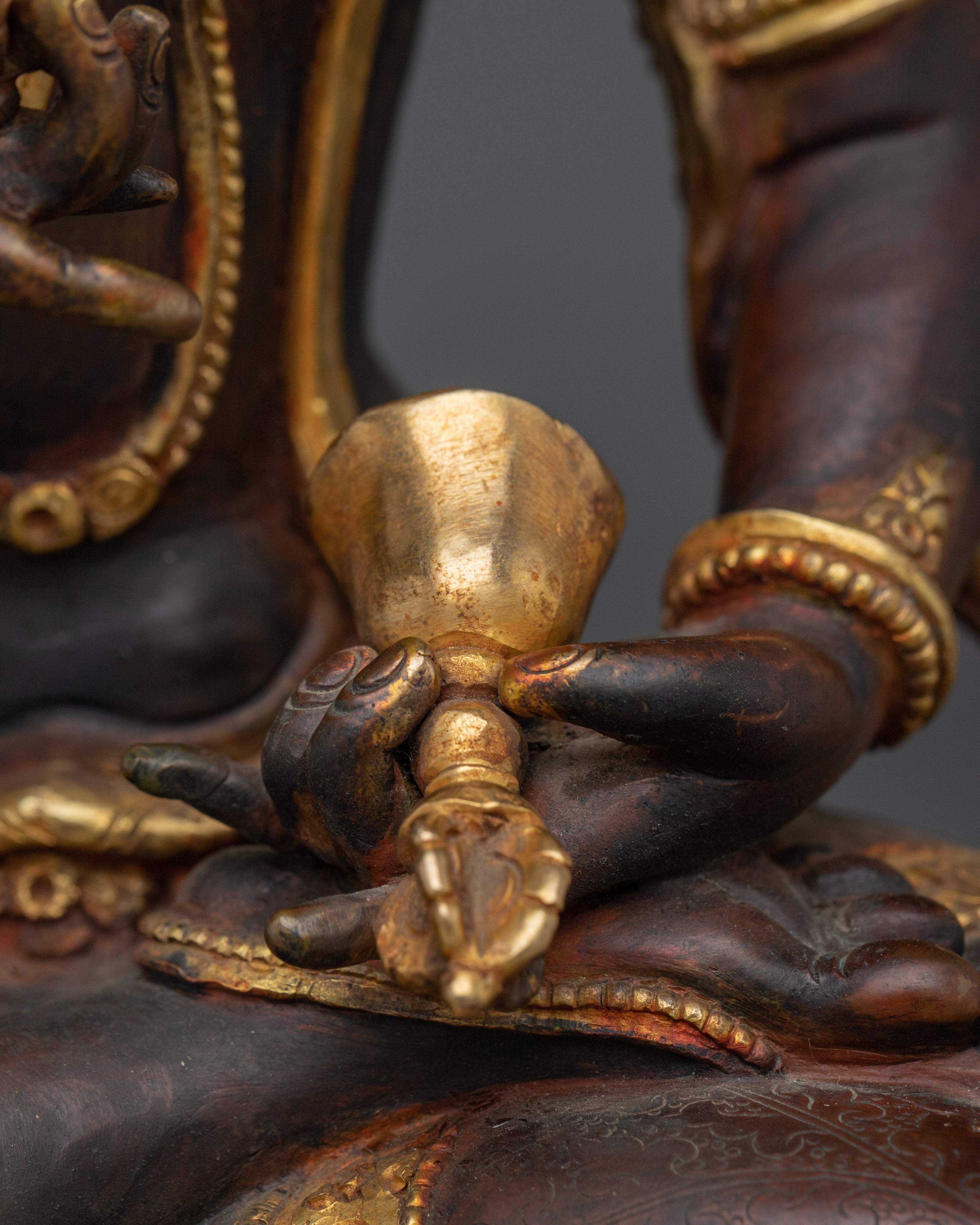 Handmade Sacred Purifier Vajrasattva Figurine | Dorje Sempa Artwork