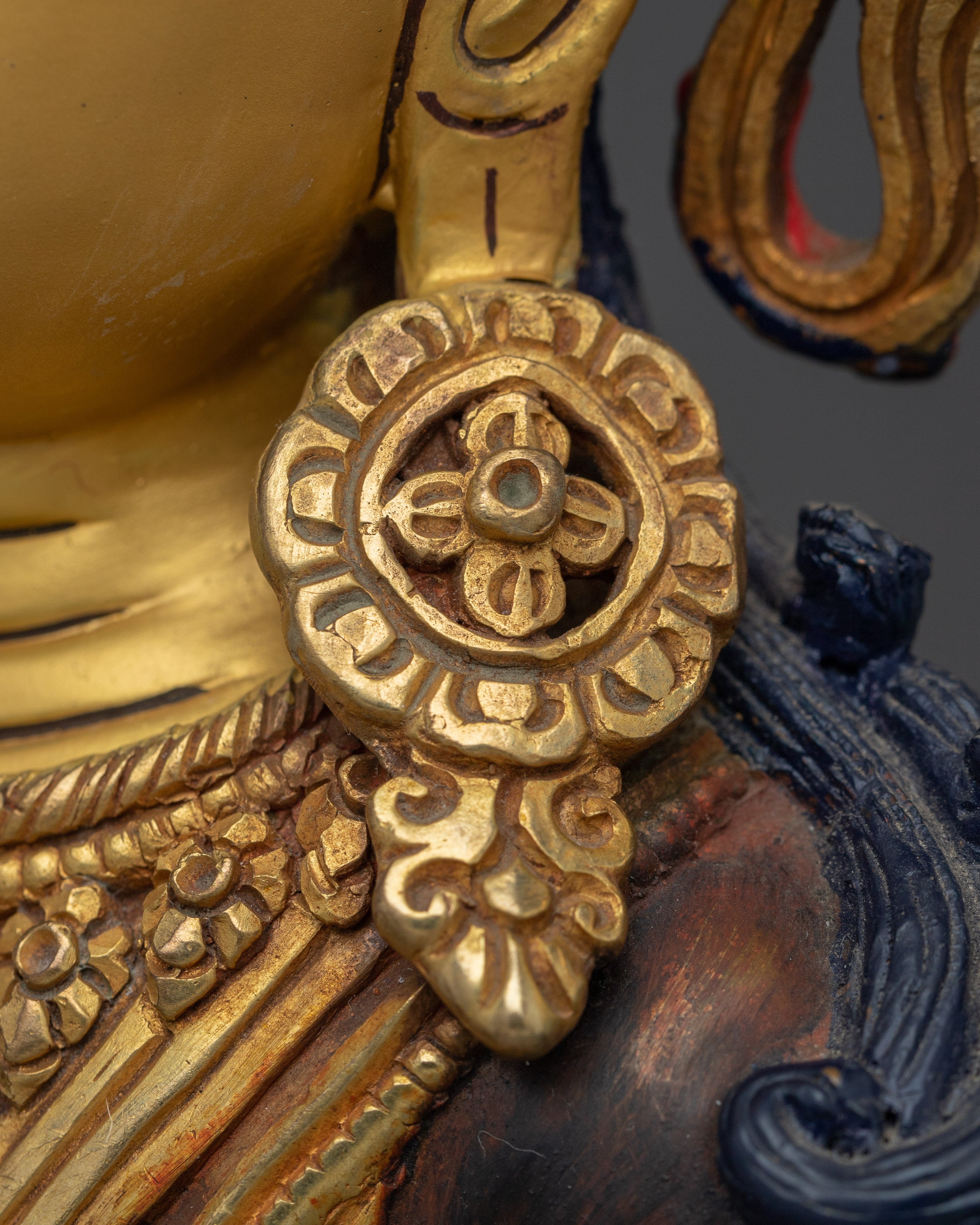 Handmade Sacred Purifier Vajrasattva Figurine | Dorje Sempa Artwork