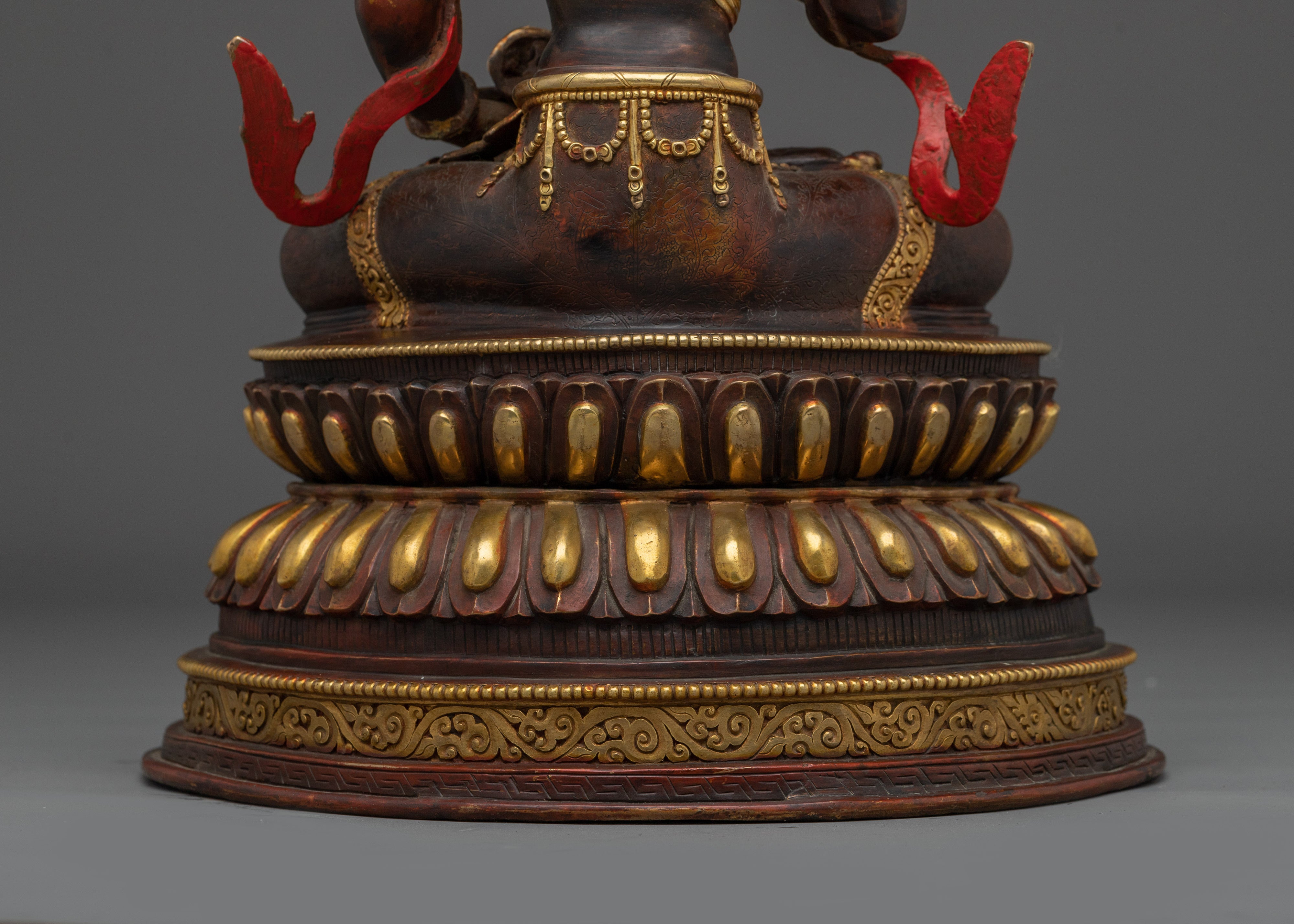 Handmade Sacred Purifier Vajrasattva Figurine | Dorje Sempa Artwork