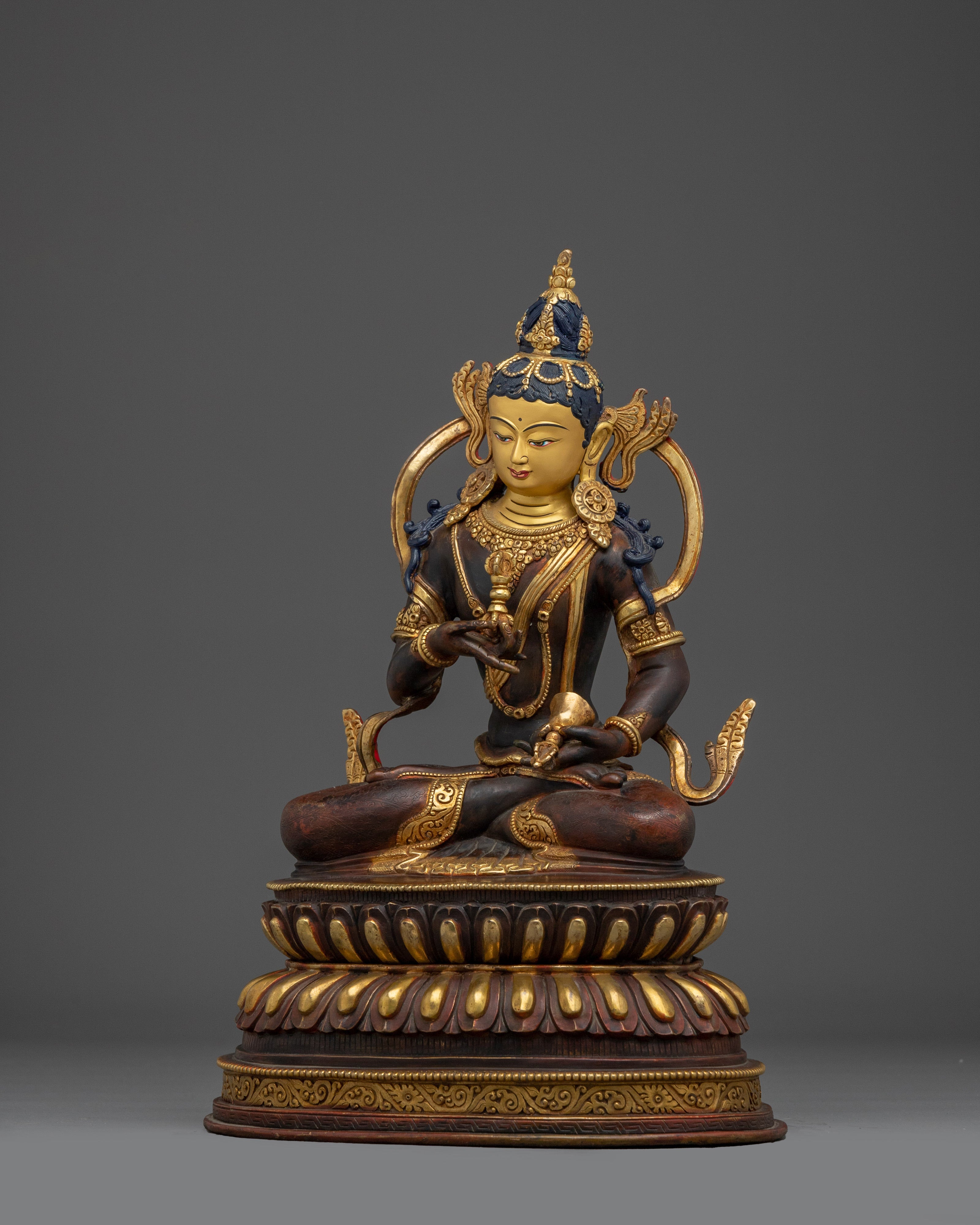 Handmade Sacred Purifier Vajrasattva Figurine | Dorje Sempa Artwork