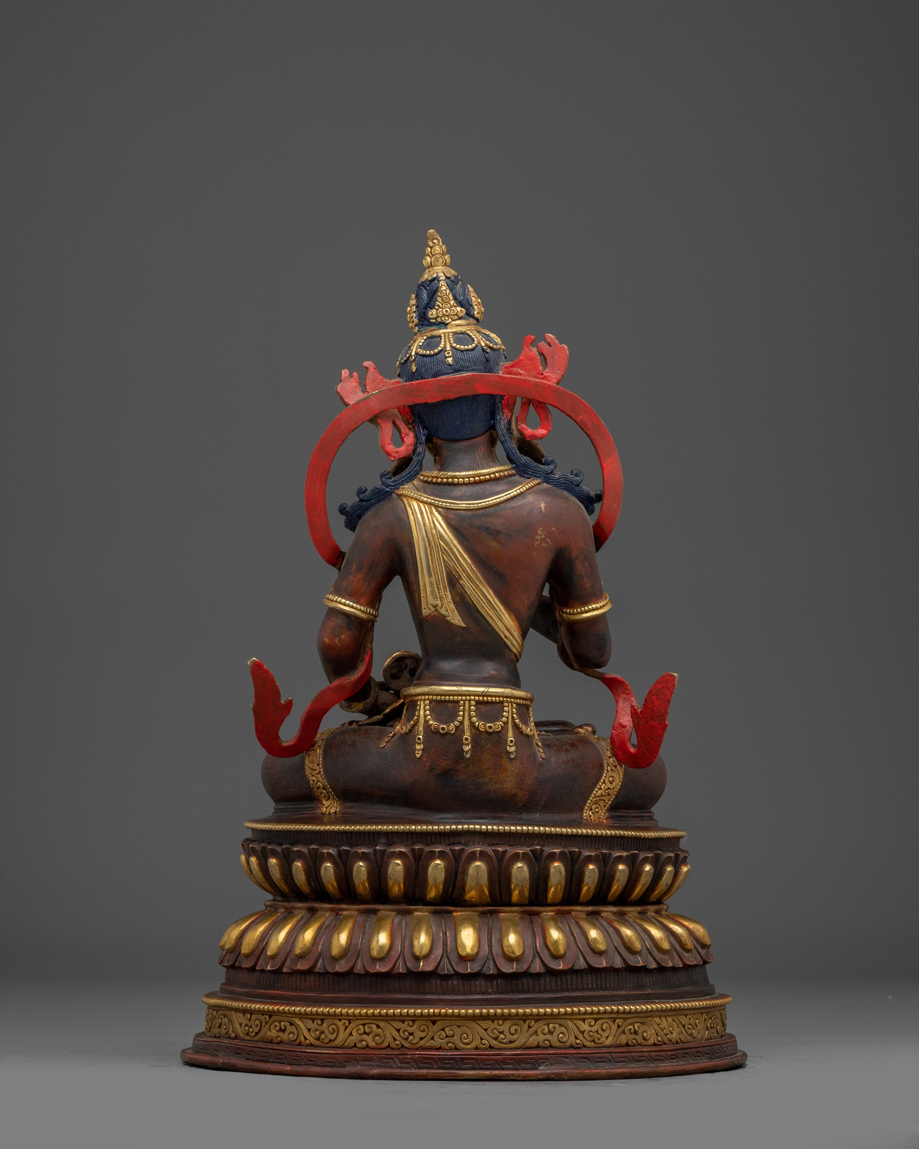 Handmade Sacred Purifier Vajrasattva Figurine | Dorje Sempa Artwork