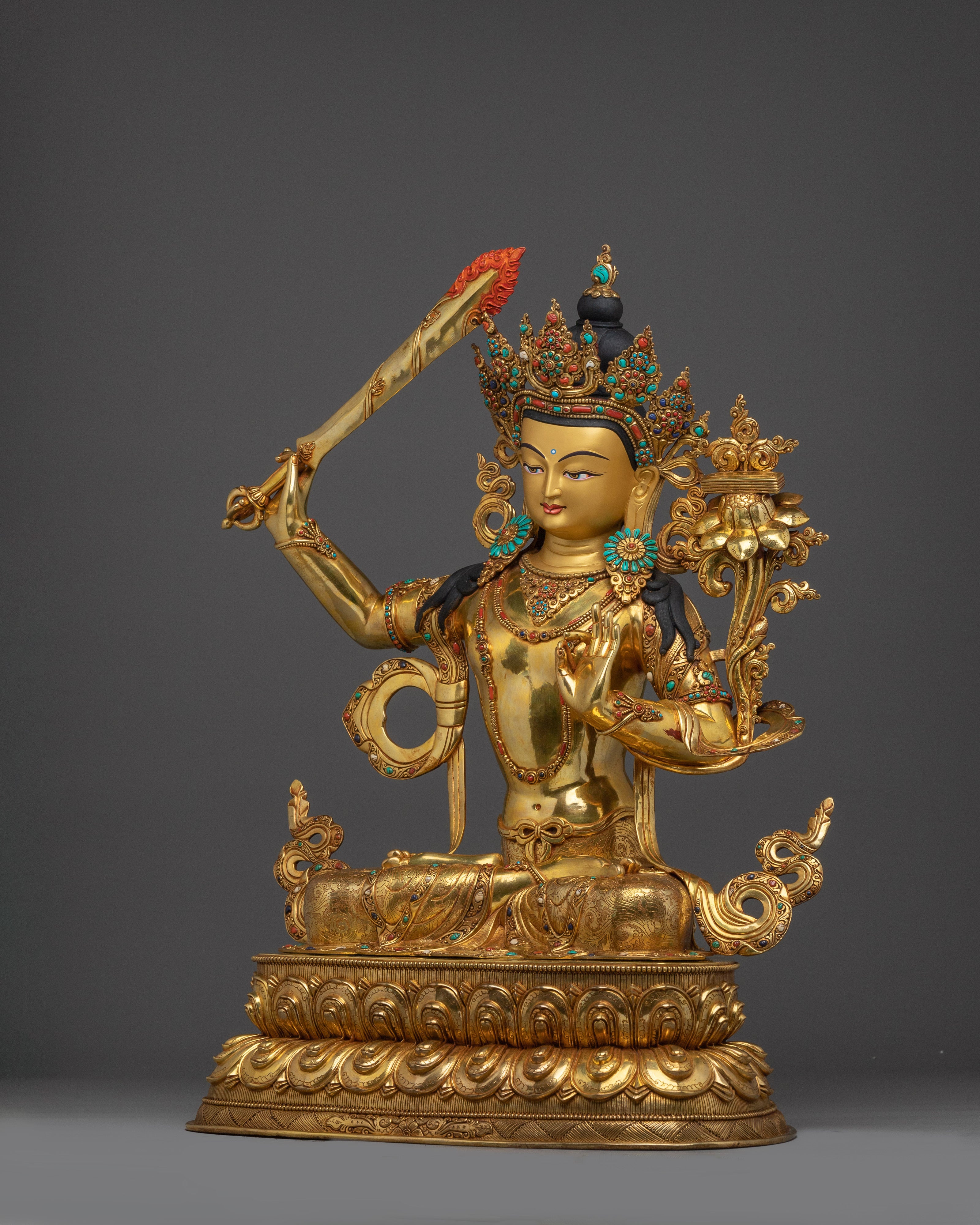 Manjushri Path To Enlightenment | Perfect for Home Decor