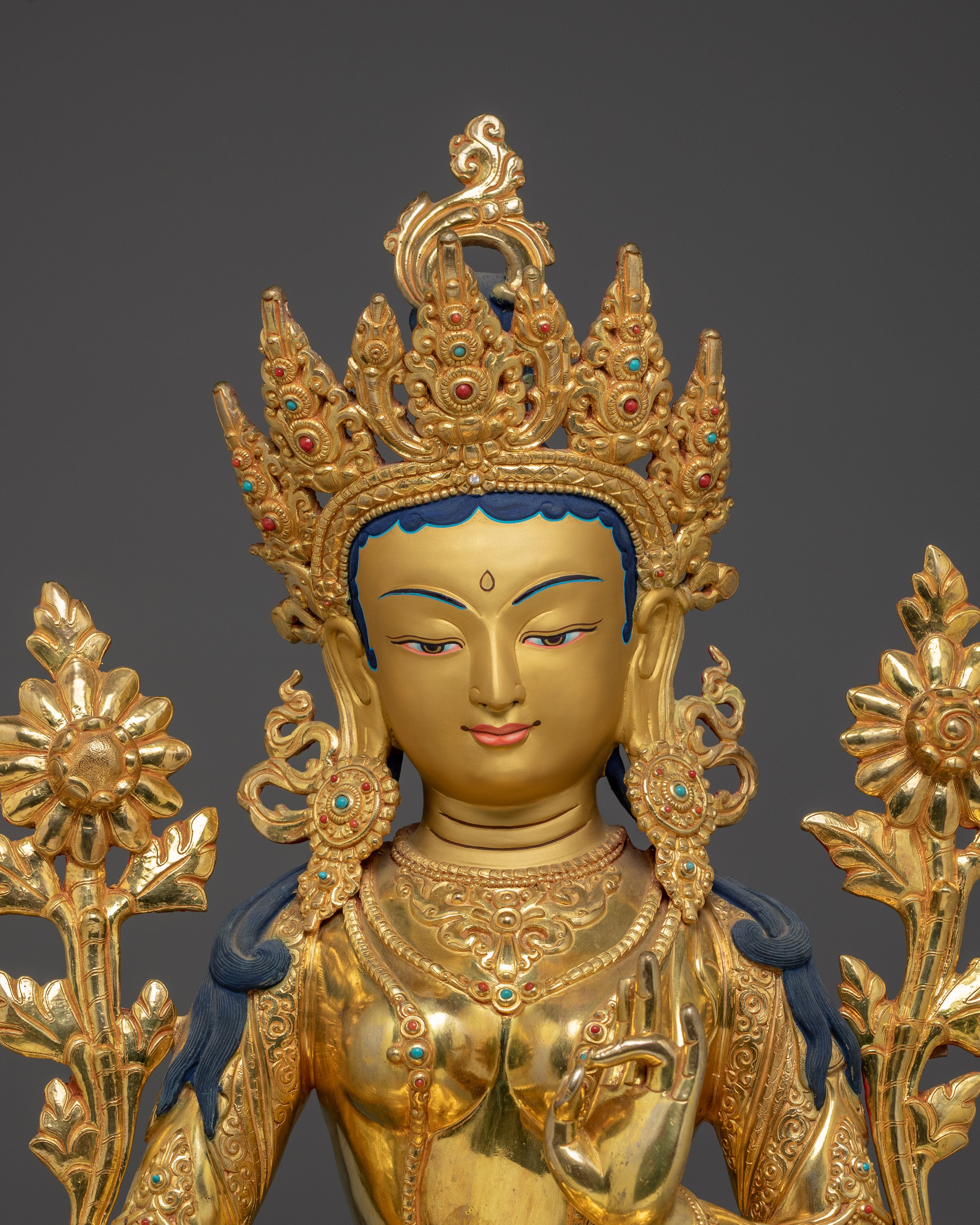 Green Tara - Peaceful Figure | Enlightenment Goddess
