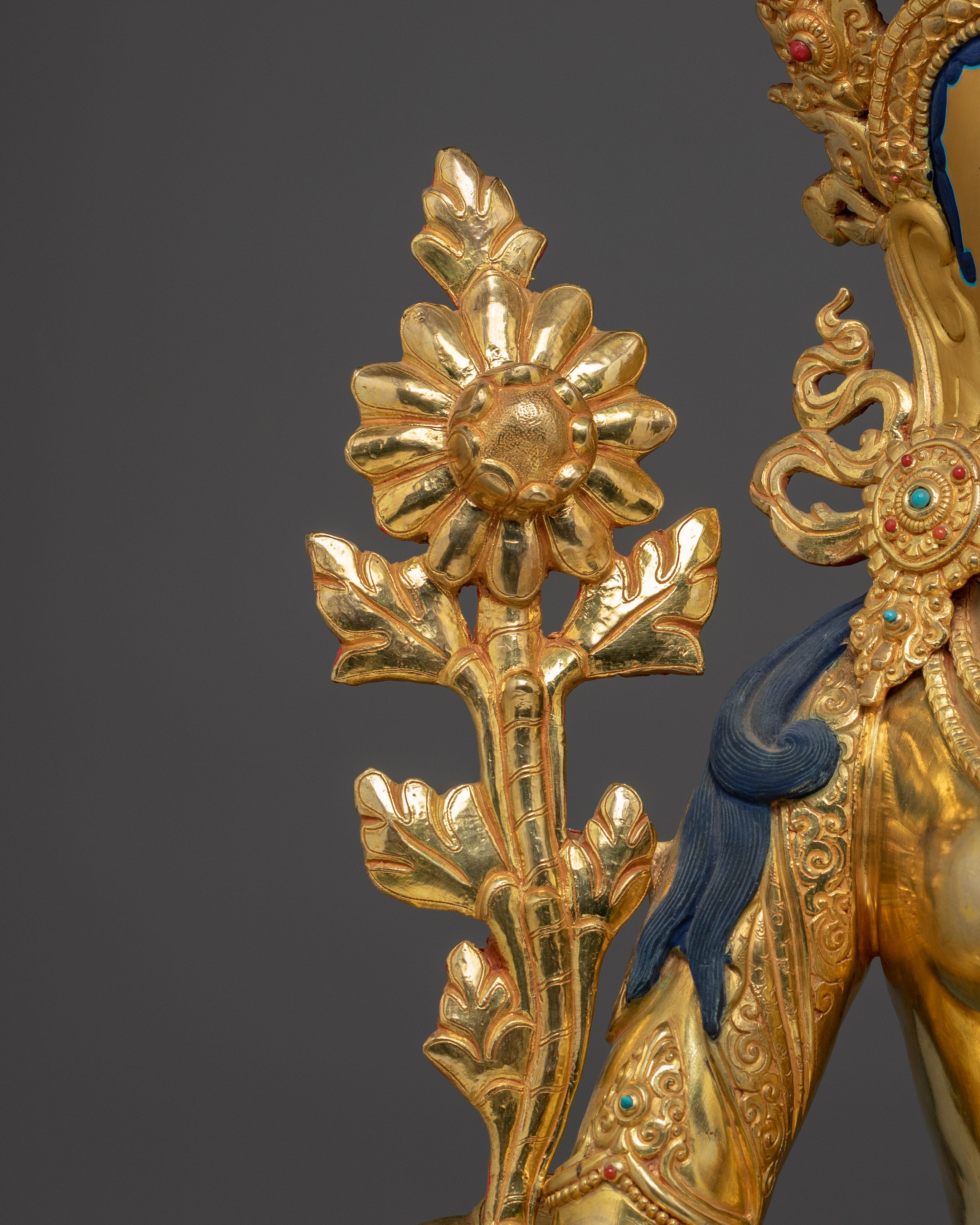 Green Tara - Peaceful Figure | Enlightenment Goddess